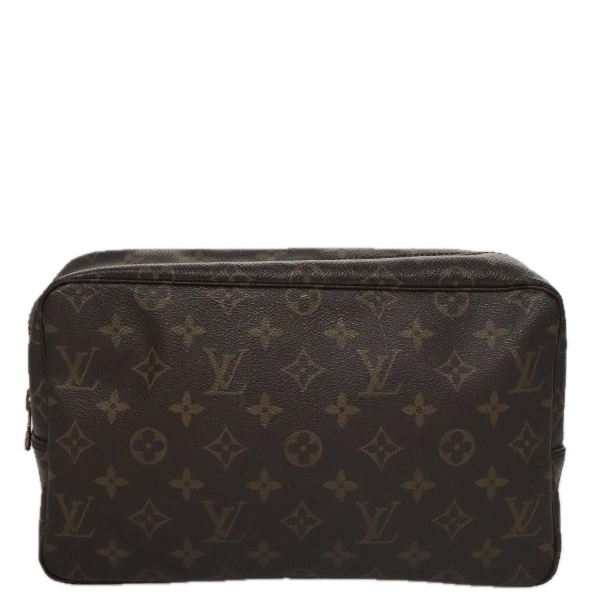 Louis Vuitton Trousse Toilette 28 Brown Canvas Clutch Bag (Pre-Owned) Size ONE SIZE - 1 Thumbnail