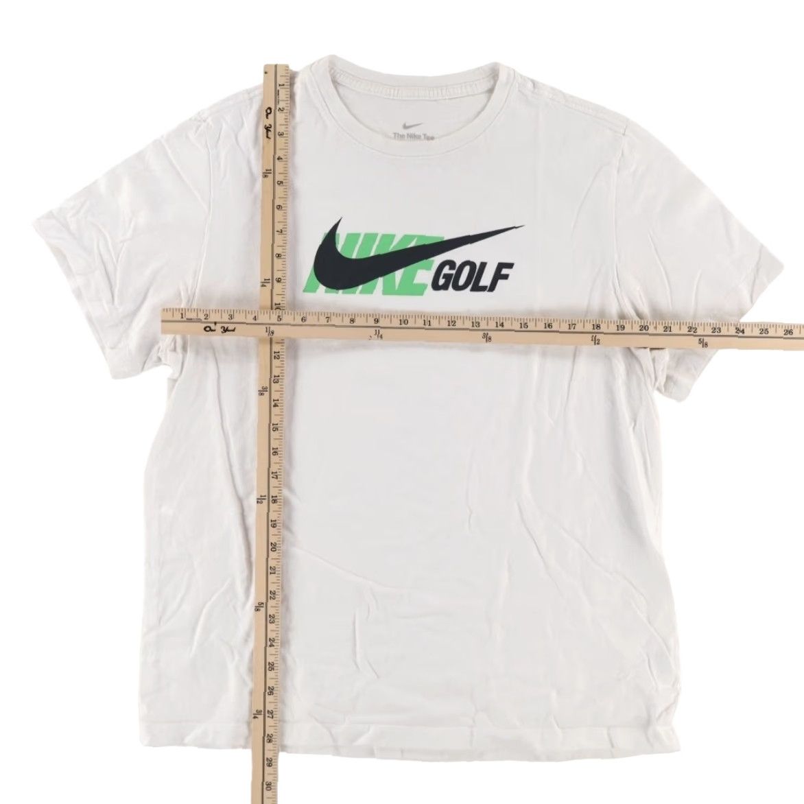 Nike Nike Golf Swoosh Solid T-Shirt White Men's XL Shirt Mens XL White Nike Golf Swoosh Solid T-Shirt Size US XL / EU 56 / 4 - 3 Thumbnail