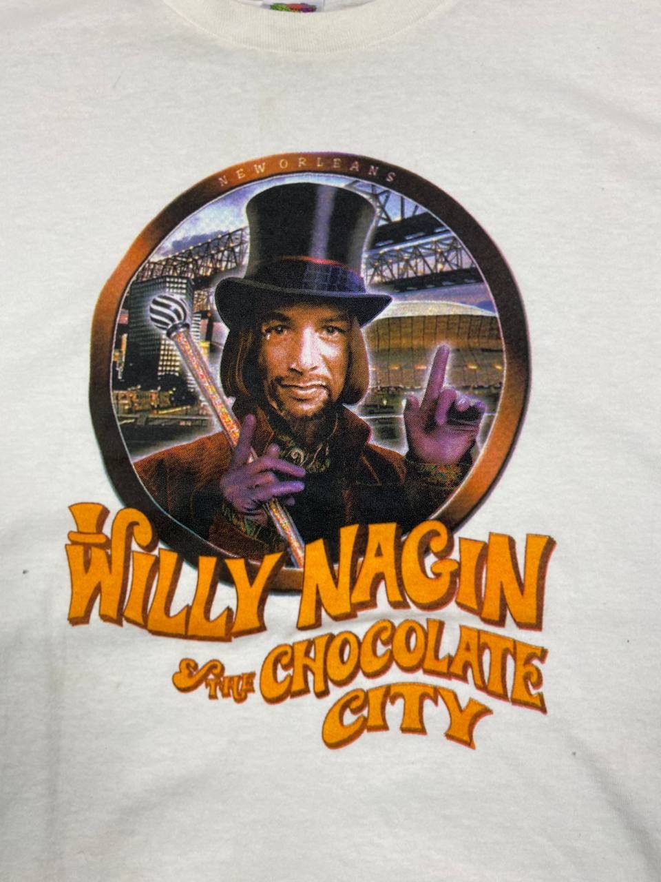 Other willy nagin the chocolate factory city tee nice design Size US XL / EU 56 / 4 - 2 Thumbnail