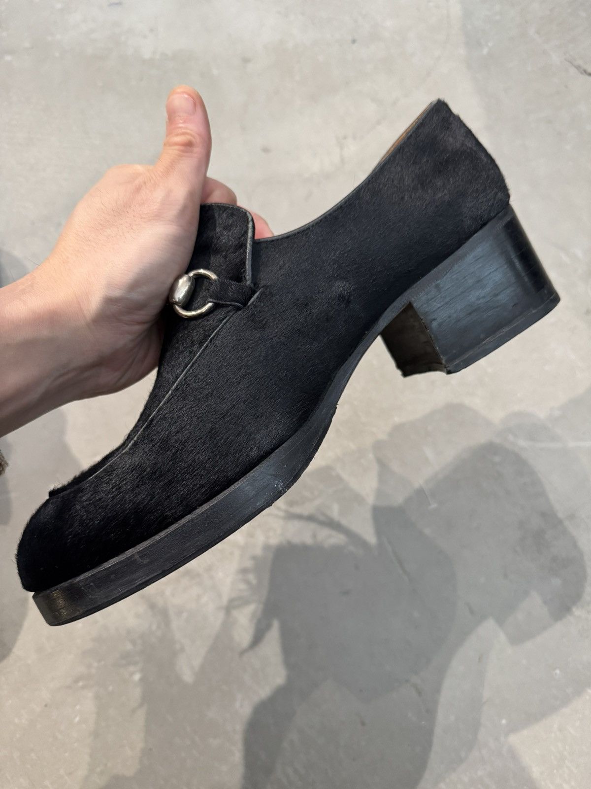Gucci Horse Leather Loafers