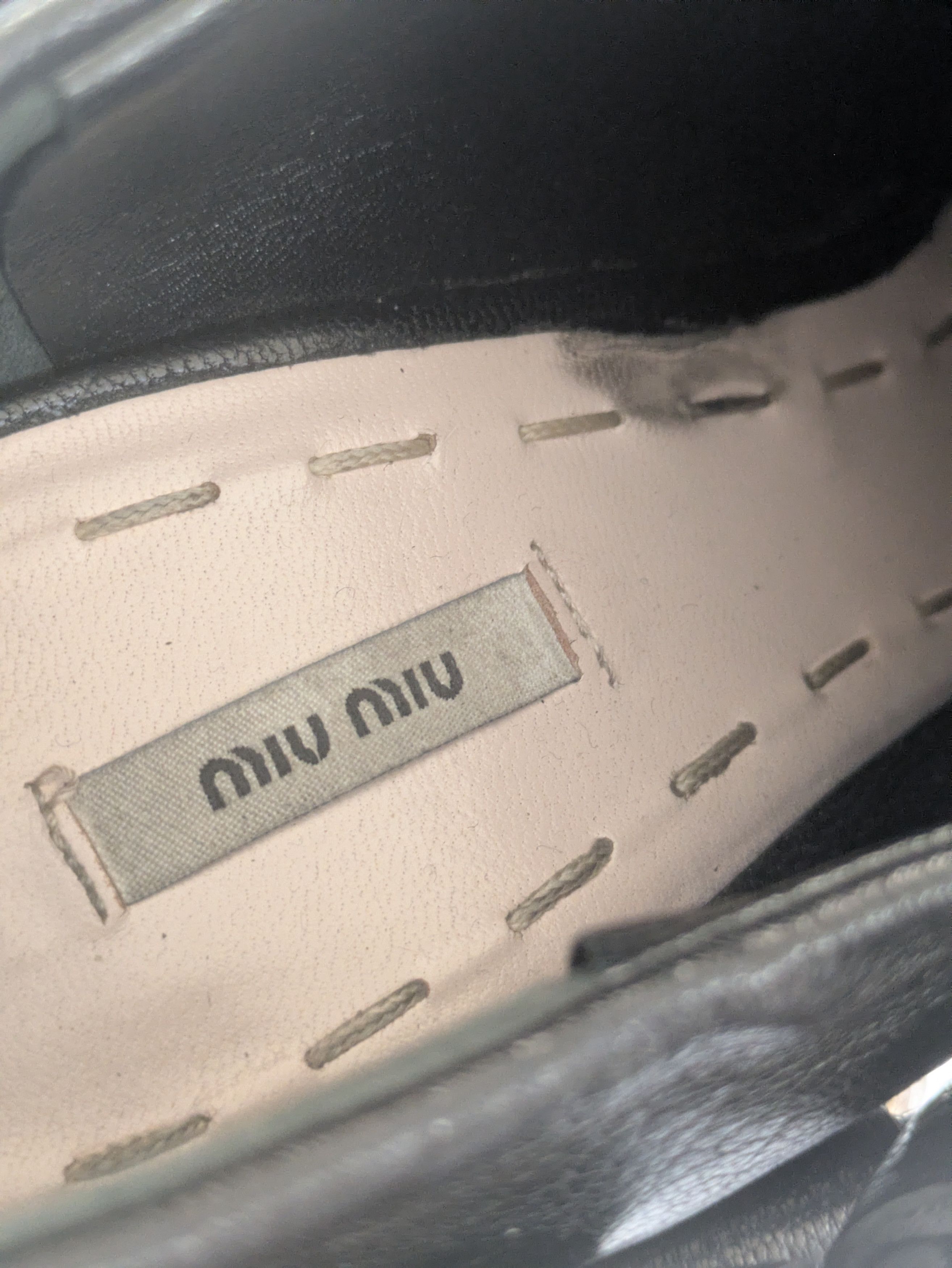 Miu Miu Miu Miu black heeled platform ankle boots Size US 7 / IT 37 - 6 Thumbnail