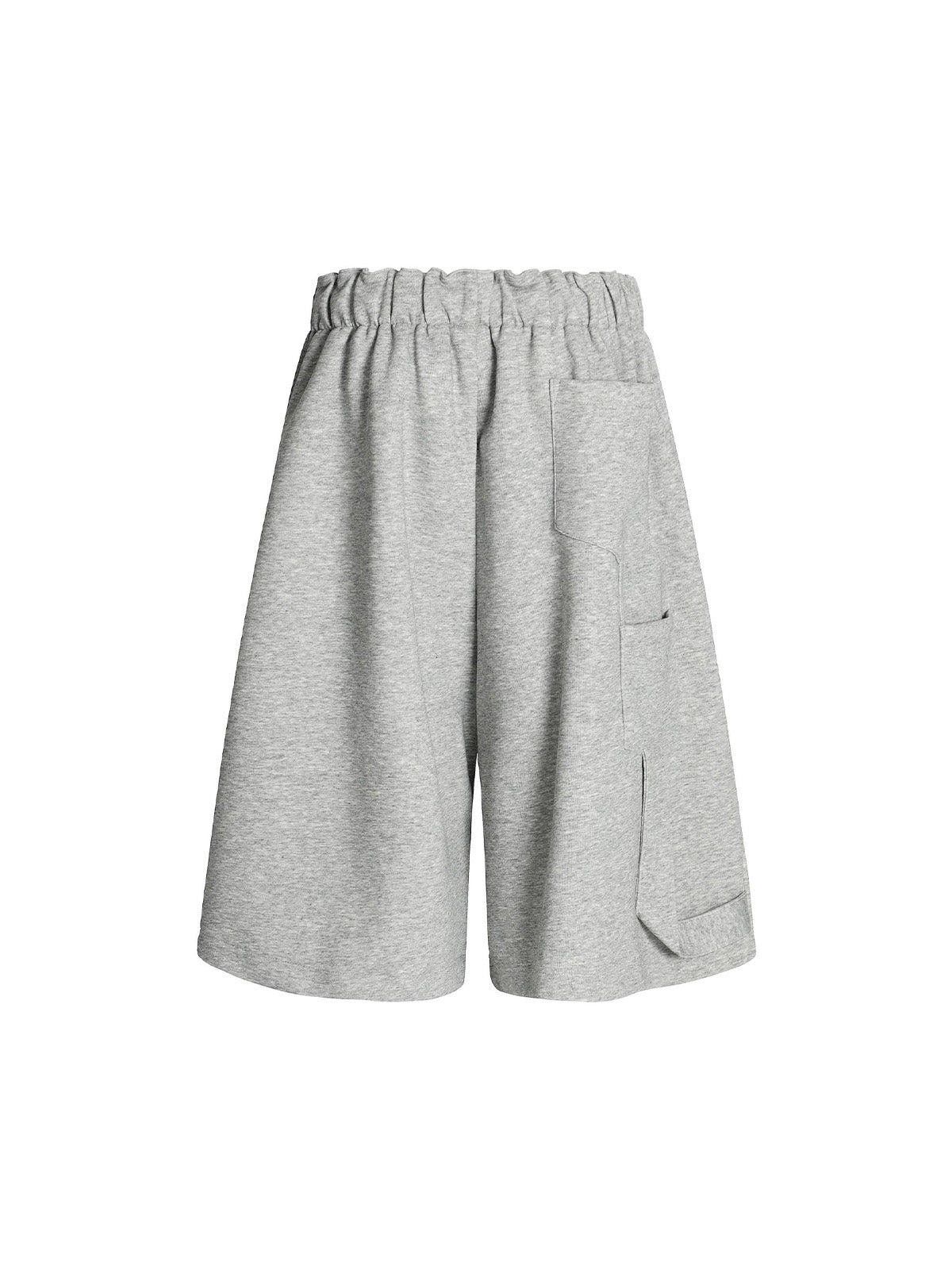 Japanese Brand Side Pockets Drawstring Waist Casual Jorts Size ONE SIZE - 4 Thumbnail