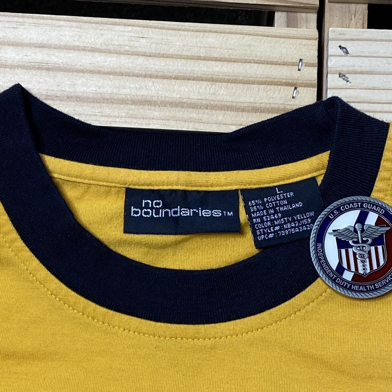 Other Vintage No Boundaries Yellow Skate Tee Size Large Size US L / EU 52-54 / 3 - 4 Thumbnail
