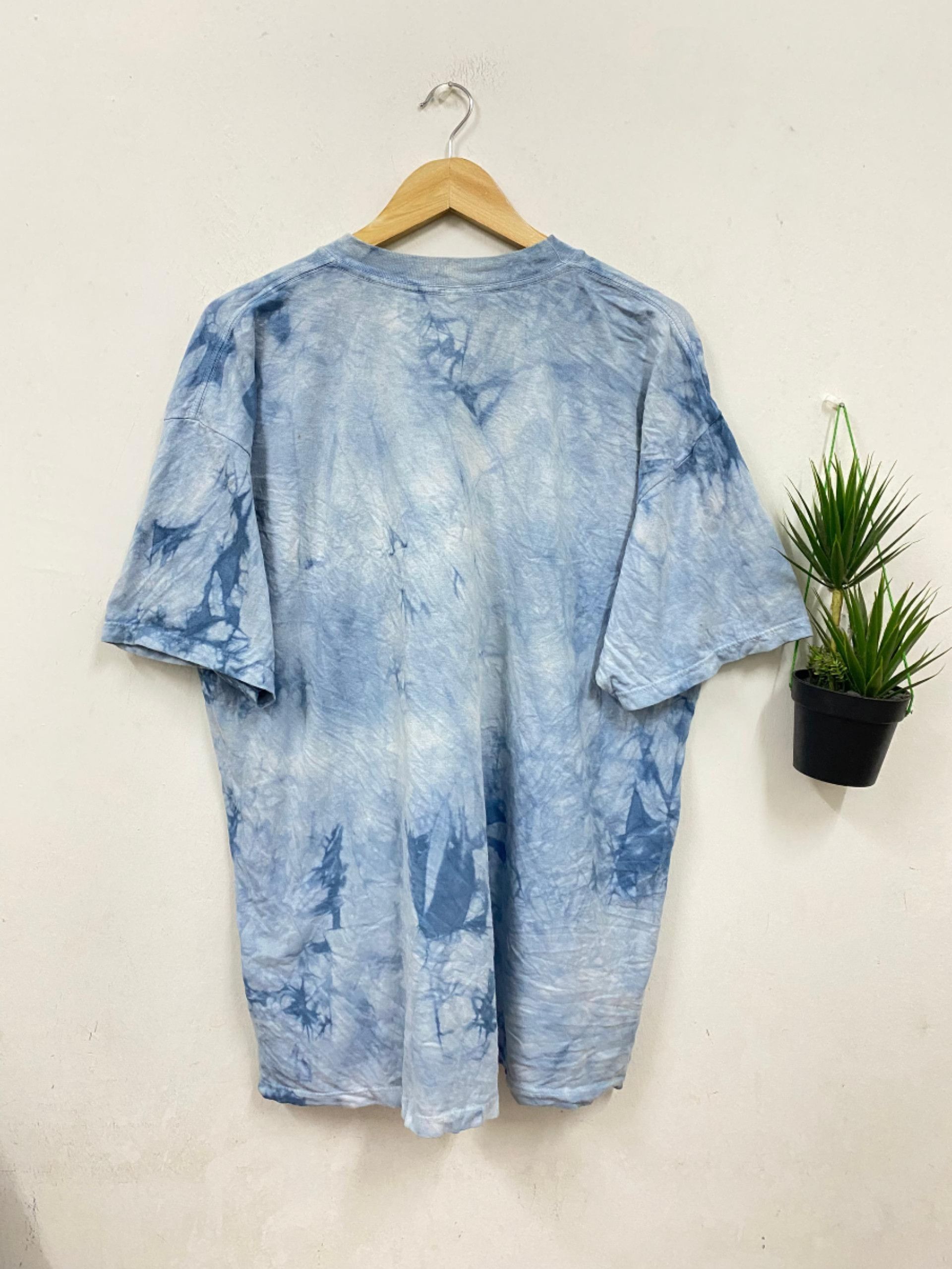 Vintage Vintage Habitat running horses tie dye t shirt Size US XL / EU 56 / 4 - 7 Thumbnail