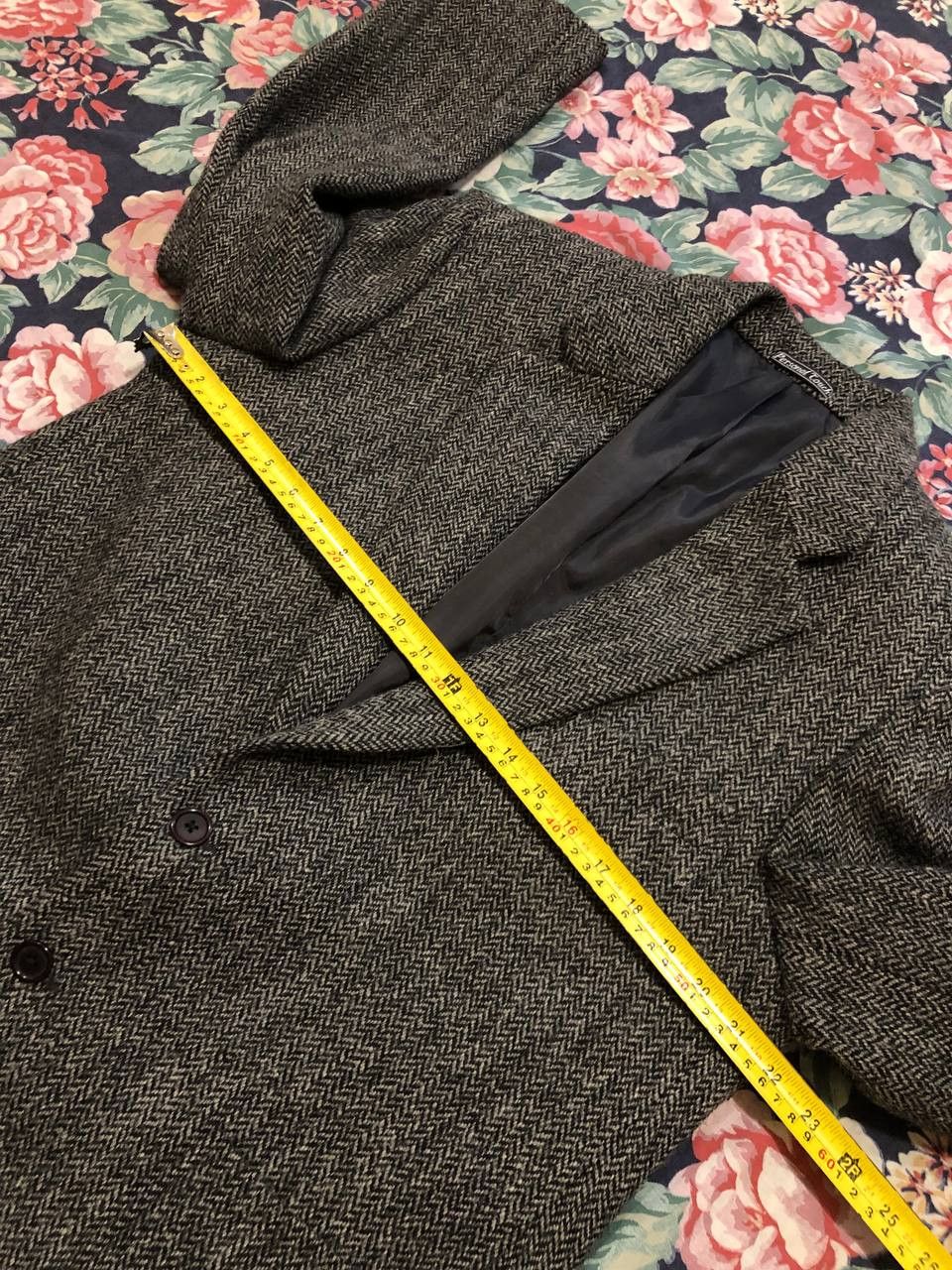 Harris Tweed Vintage Blazer Harris Tweed 100% wool streetwear Y2K Size 48R - 12 Thumbnail