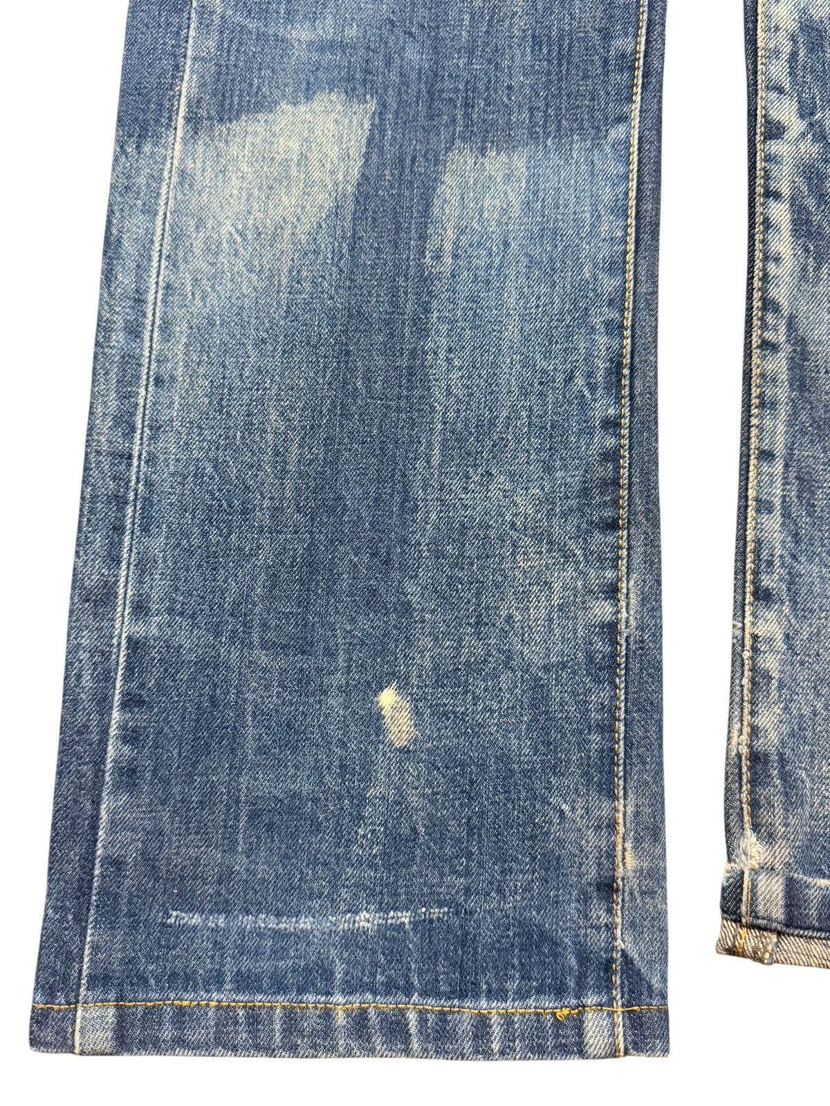 Vintage Covernat Selvedge Faded Wash Clawmark Whisker Loose