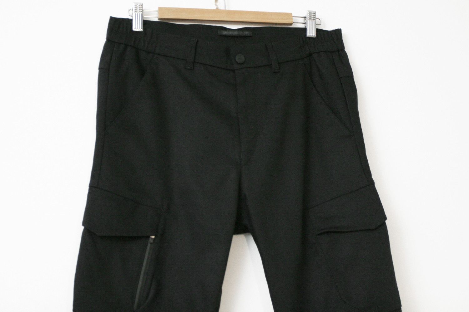 DRYKORN Drykorn for Beautifull People Tevo Black Cargo Casual Pants Size US 32 / EU 48 - 3 Thumbnail