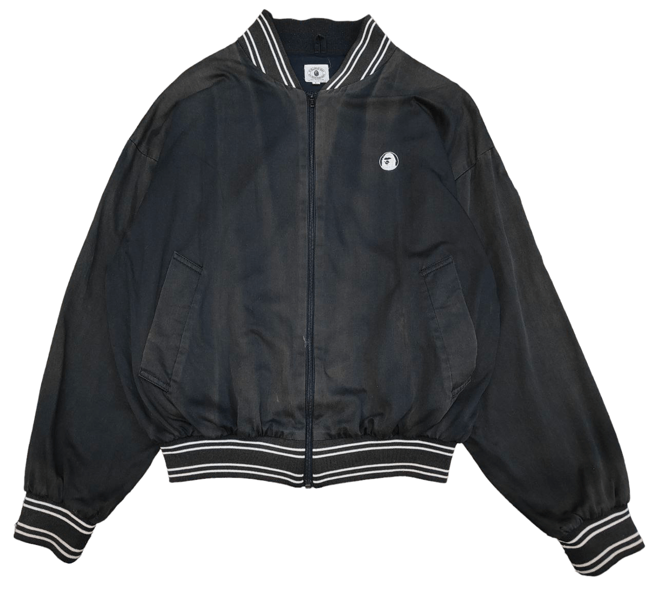 Bape Vintage Bape Sunfaded Varsity Jacket Size US L / EU 52-54 / 3 - 1 Thumbnail