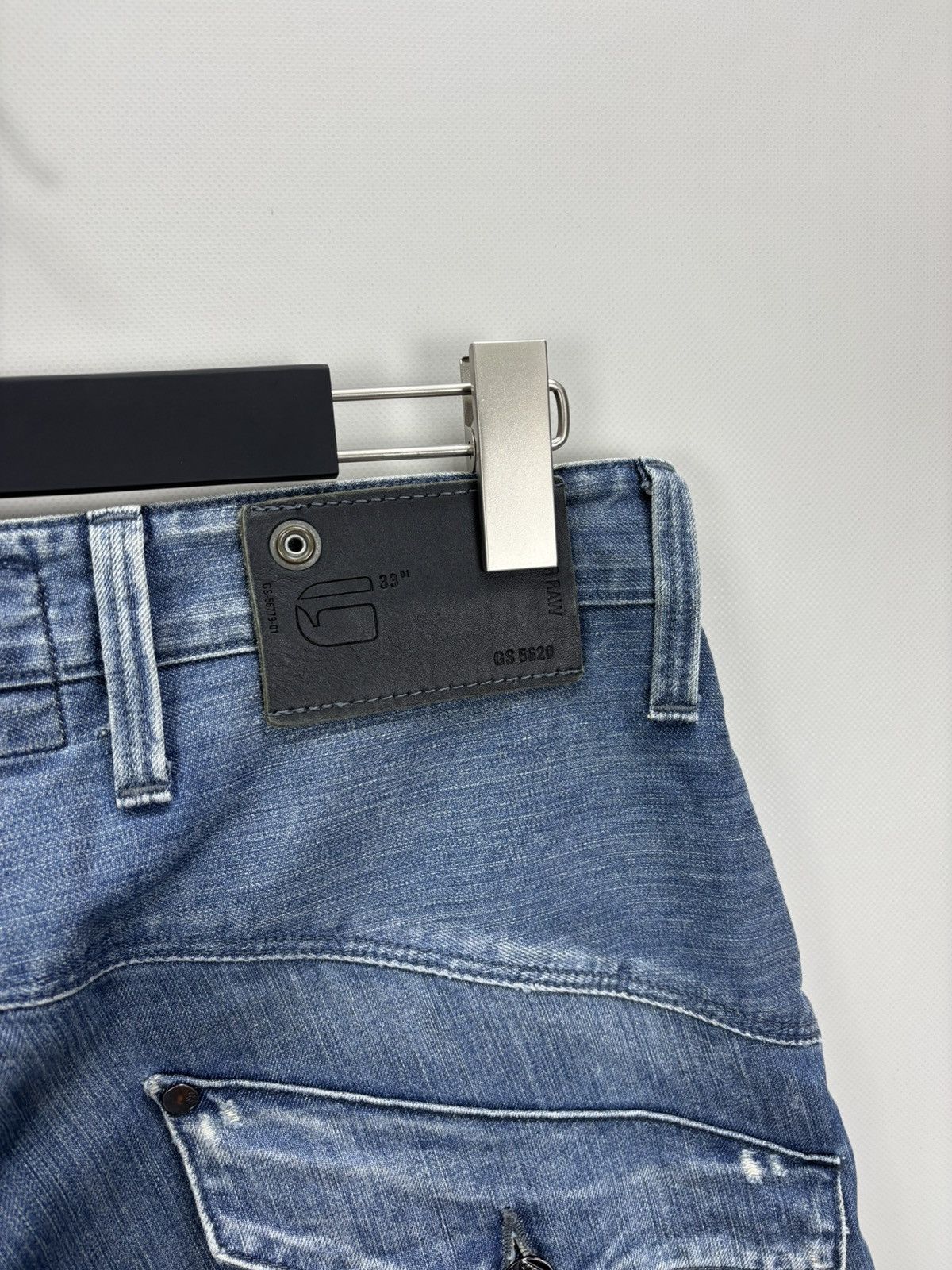 G-Star Mens jeans Y2k G Star Raw Size 33 Color Blue Size US 33 - 9 Thumbnail