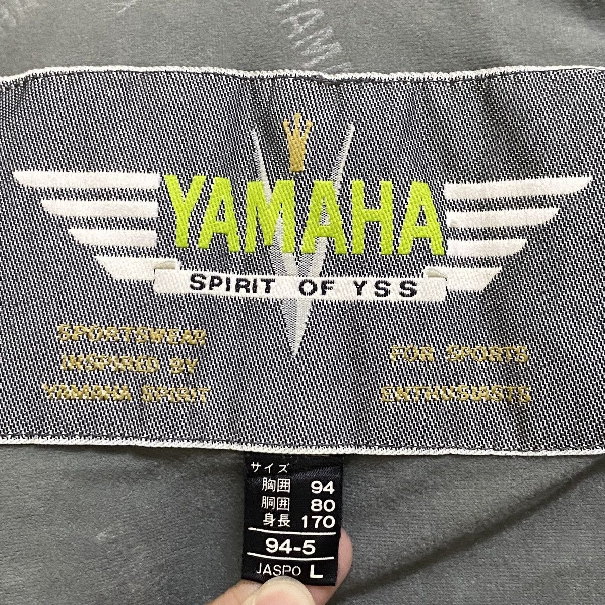 Vintage × Yamaha Vintage Racing Brand Yamaha Motorcycle Jacket 1990s Size US L / EU 52-54 / 3 - 11 Thumbnail