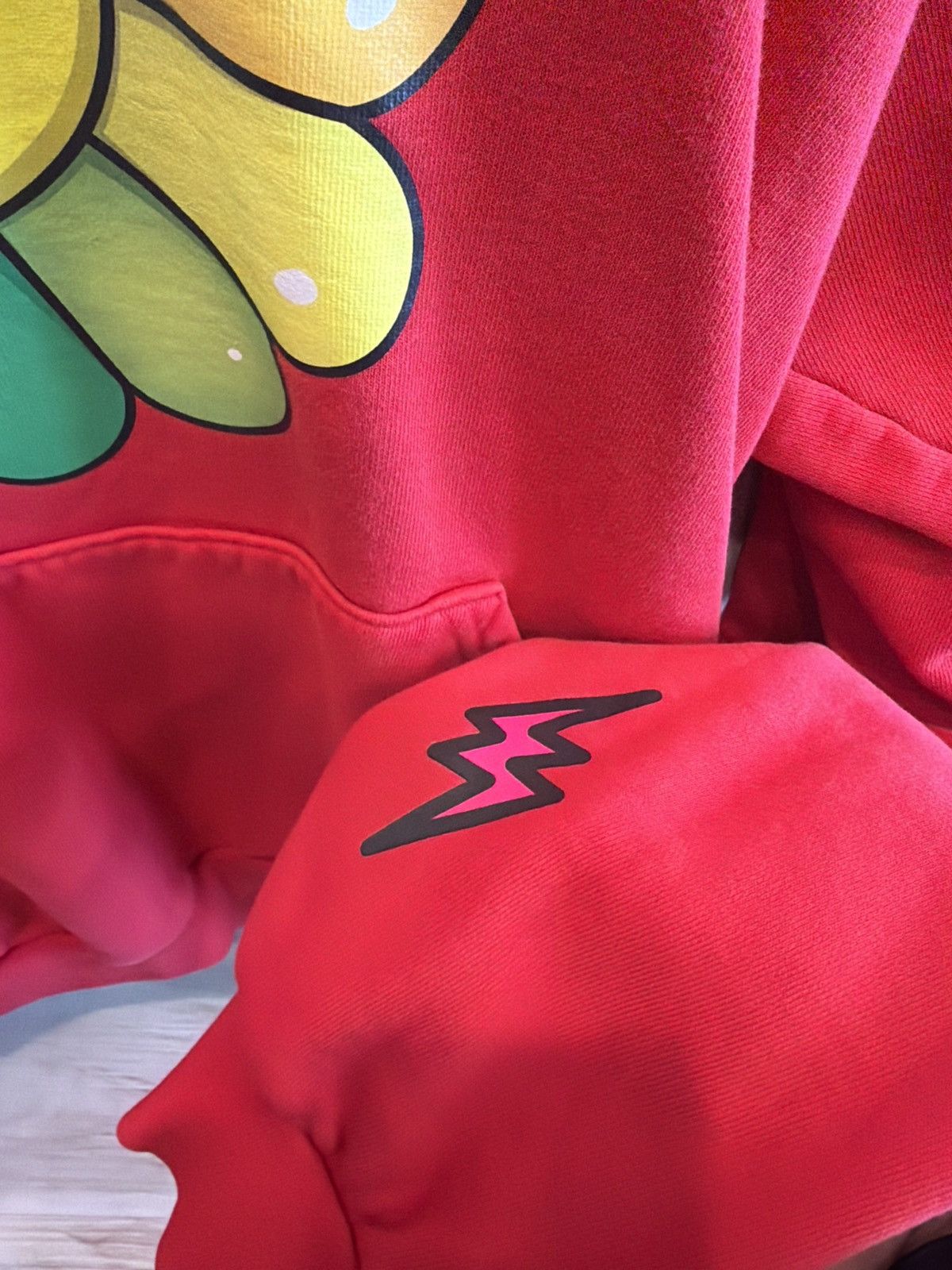 J Balvin × Takashi Murakami Red Takashi Murikami x J Balvin collab hoodie Size US L / EU 52-54 / 3 - 3 Thumbnail
