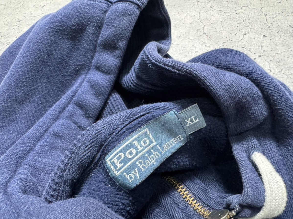 Polo Ralph Lauren × Ralph Lauren × Vintage Vintage Polo Ralph Lauren Navy Full Zip Hoodie Hype PRL Y2K Size US XL / EU 56 / 4 - 7 Thumbnail