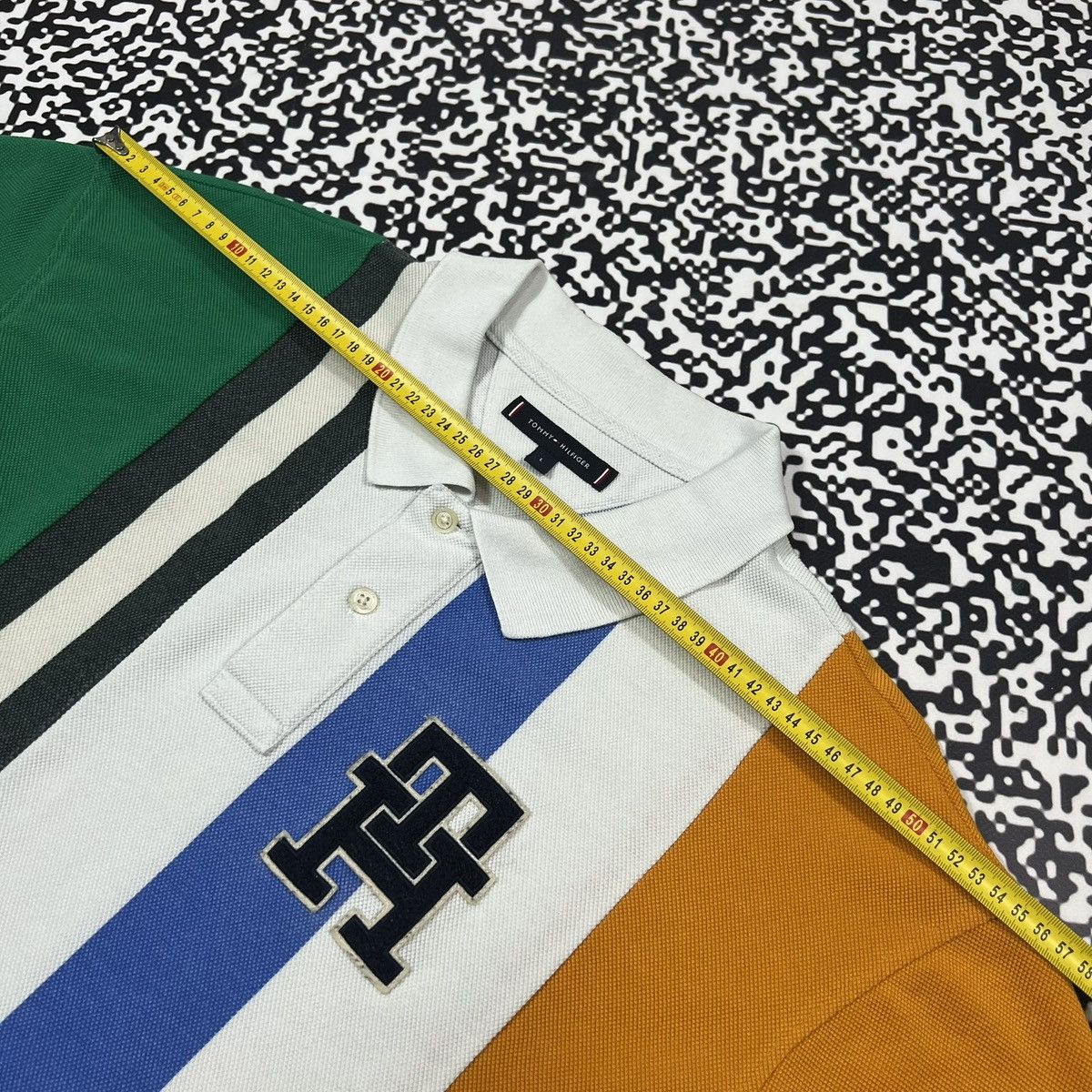 Tommy Hilfiger Vintage Y2K Tommy Hilfiger Archive Fit Polo Longsleeve Size US L / EU 52-54 / 3 - 13 Thumbnail