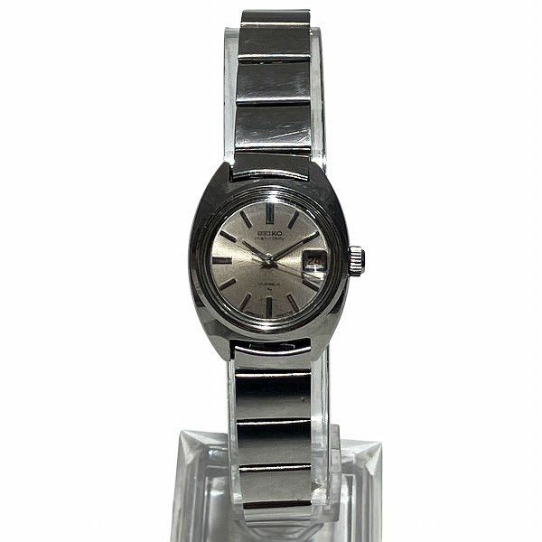 Seiko Seiko Matic Lady Stainless Steel Watch Metal Automatic 2517-0211 Duty Free For Usa in Silver, Women's