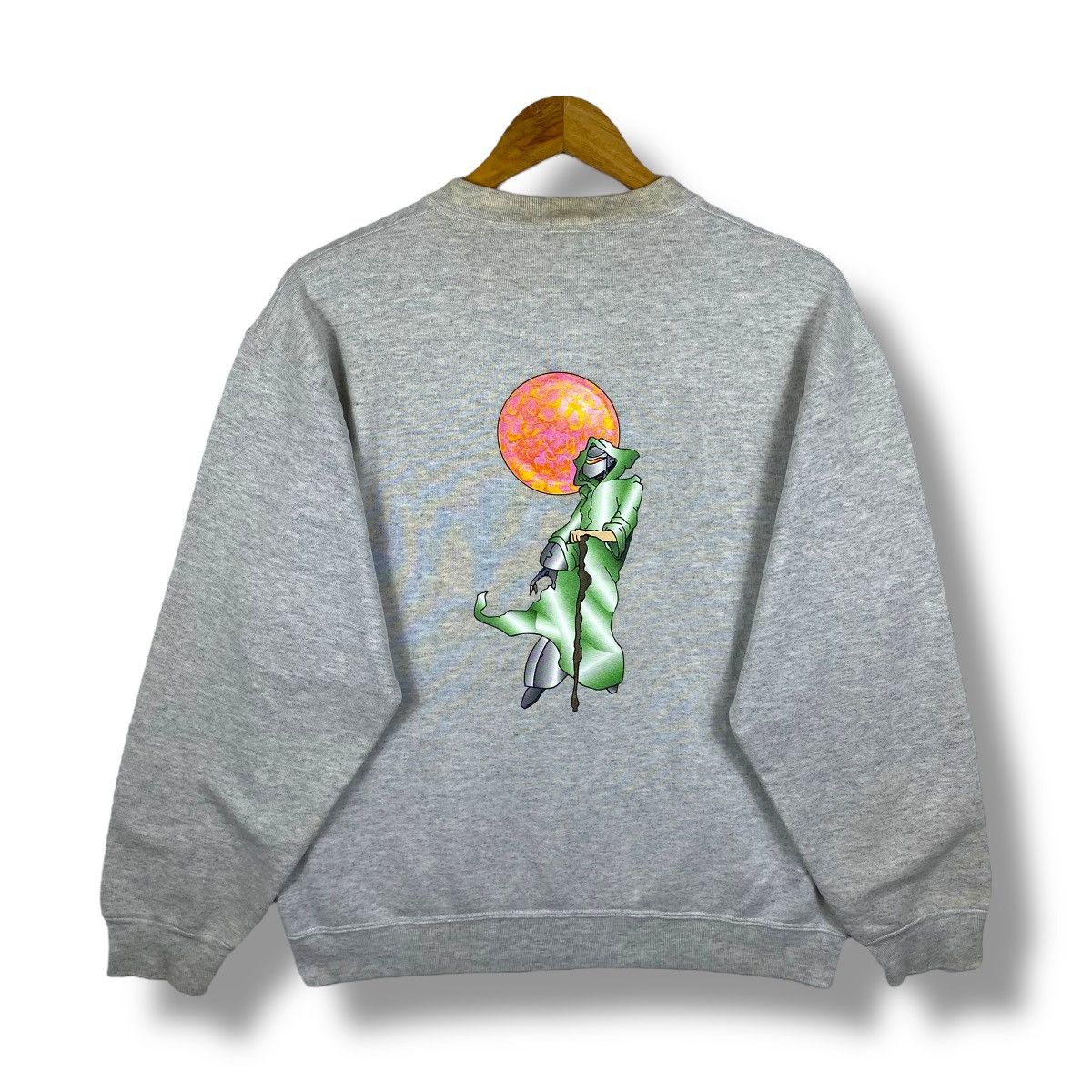Vintage 90's METRO Cyberpunk Anime Graphic Crewneck