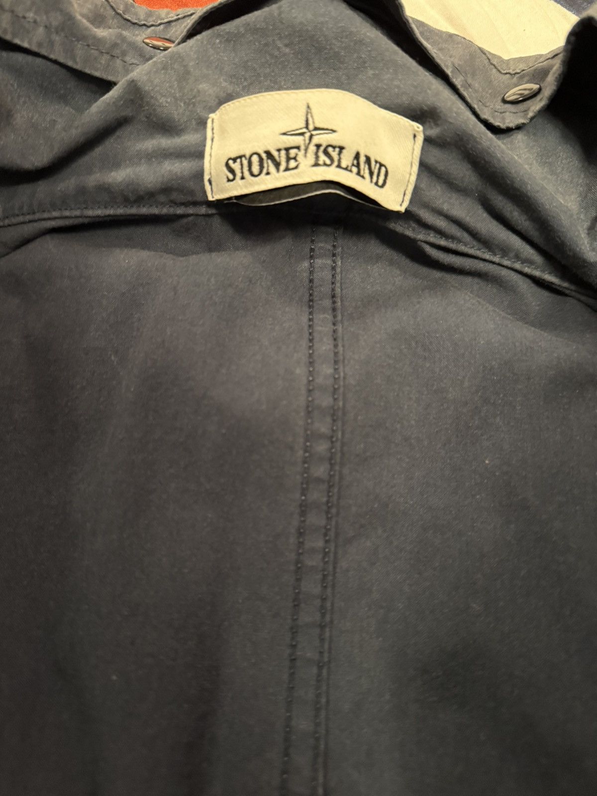 Stone Island Cotton Garment Dyed Cordura Jacket