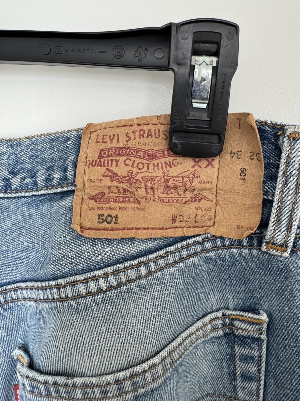 Levi's × Vintage vintage distressed levi’s 501 jeans Size US 30 / EU 46 - 4 Thumbnail