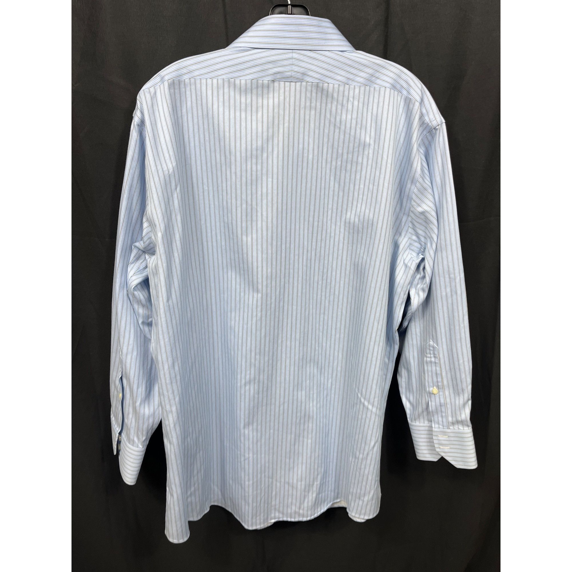 Brooks Brothers Brooks Brothers Mens Blue White Dress Shirt Size 16.5 32 SKU Size US L / EU 52-54 / 3 - 2 Thumbnail