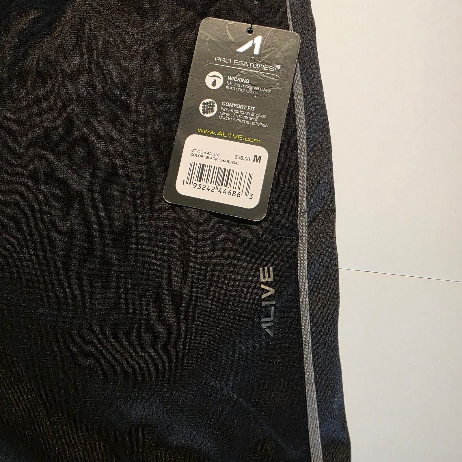 Other AL1VE Performance Athletic Pants (NEW) MEDIUM CHARCOAL Size US 33 - 6 Thumbnail