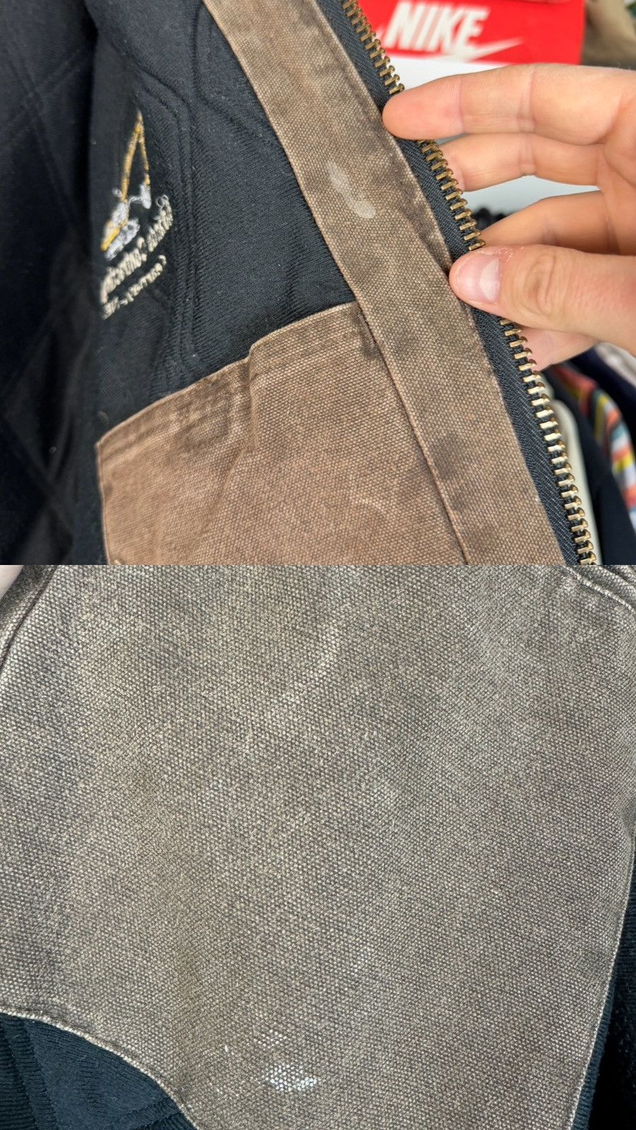 Carhartt Vintage Carhartt J130 CHT Active Jacket Faded Canvas Size US XXL / EU 58 / 5 - 15 Thumbnail