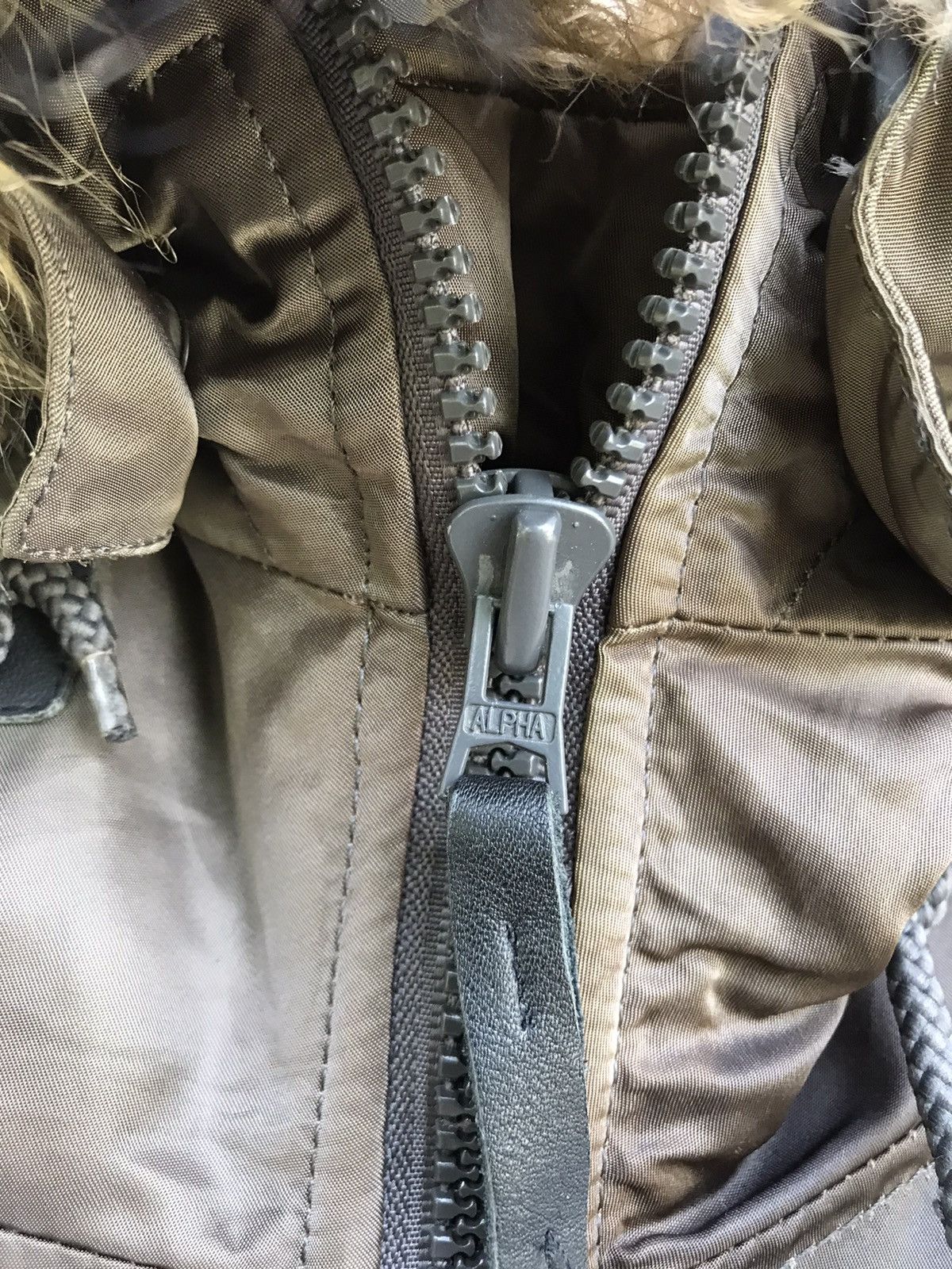 Alpha Industries × Schott VINTAGE ALPHA INDUSTRIES WINTER SESSION SYN FADED JACKET Size US L / EU 52-54 / 3 - 9 Thumbnail