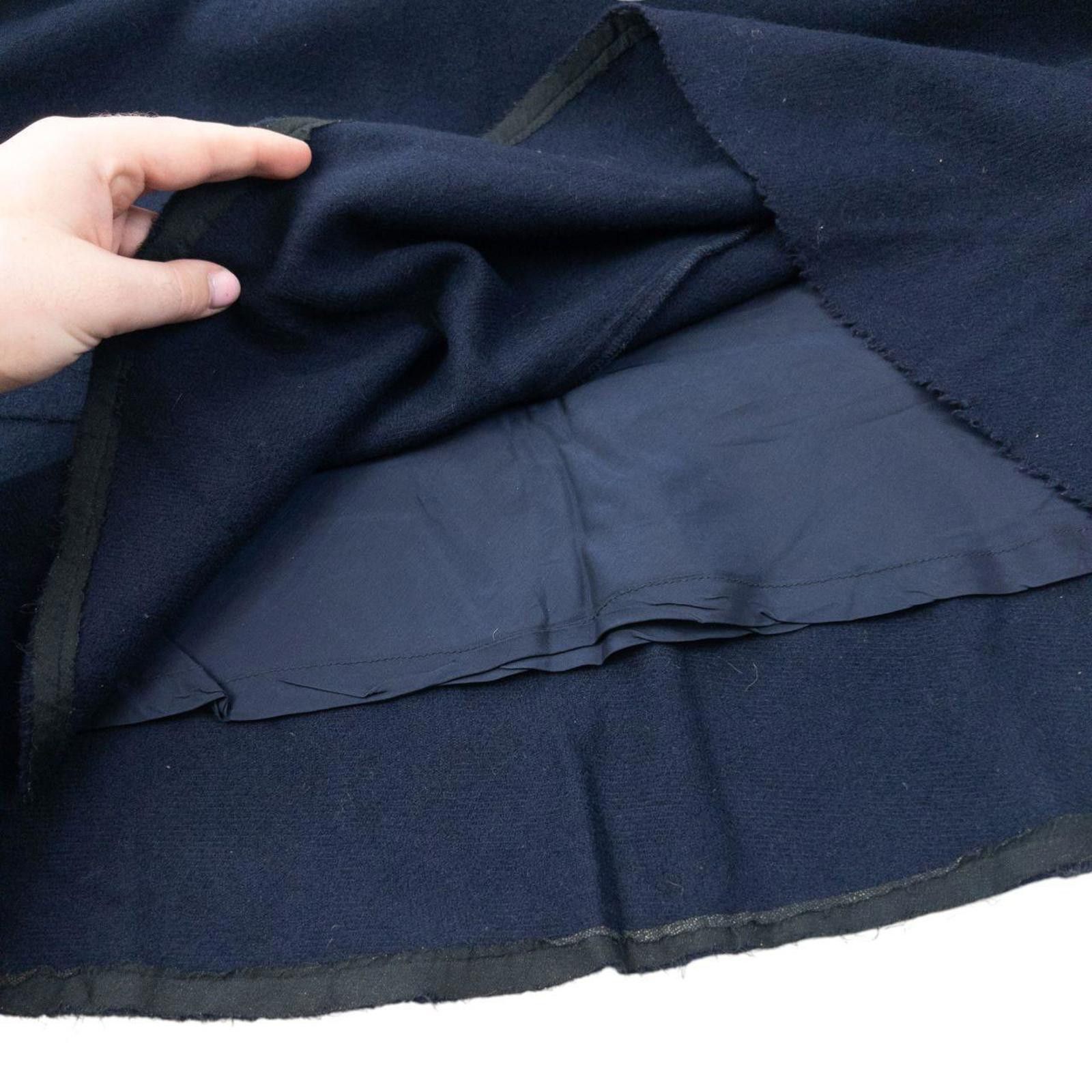 Comme des Garcons Vintage 2002 Comme Des Garçons Tricot Wool Flared Skirt W25 Size 32" / US 10 / IT 46 - 7 Thumbnail