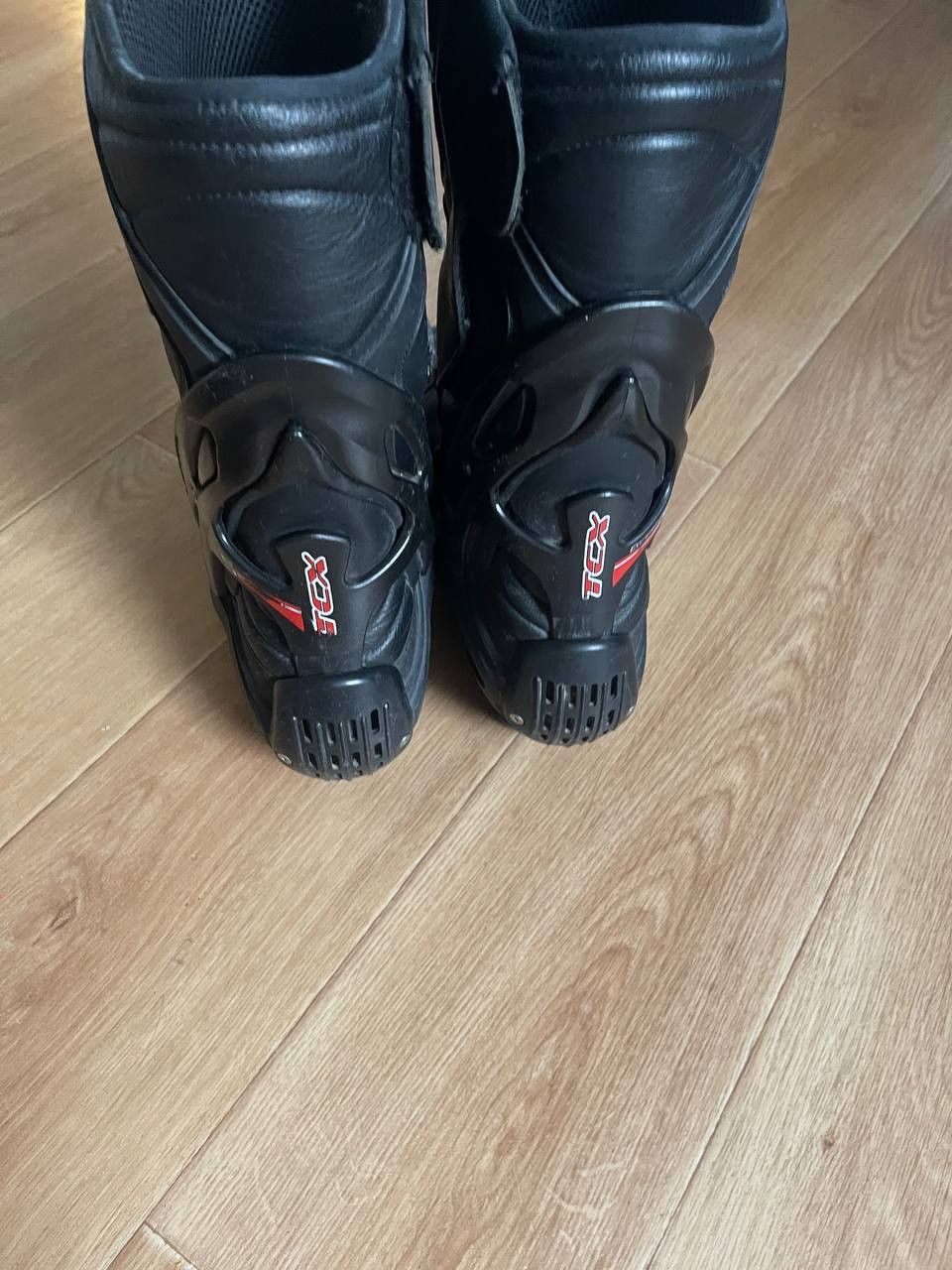 Vintage Men's Motocross Boots Black Leather TCX Size US 13 / EU 46 - 9 Thumbnail