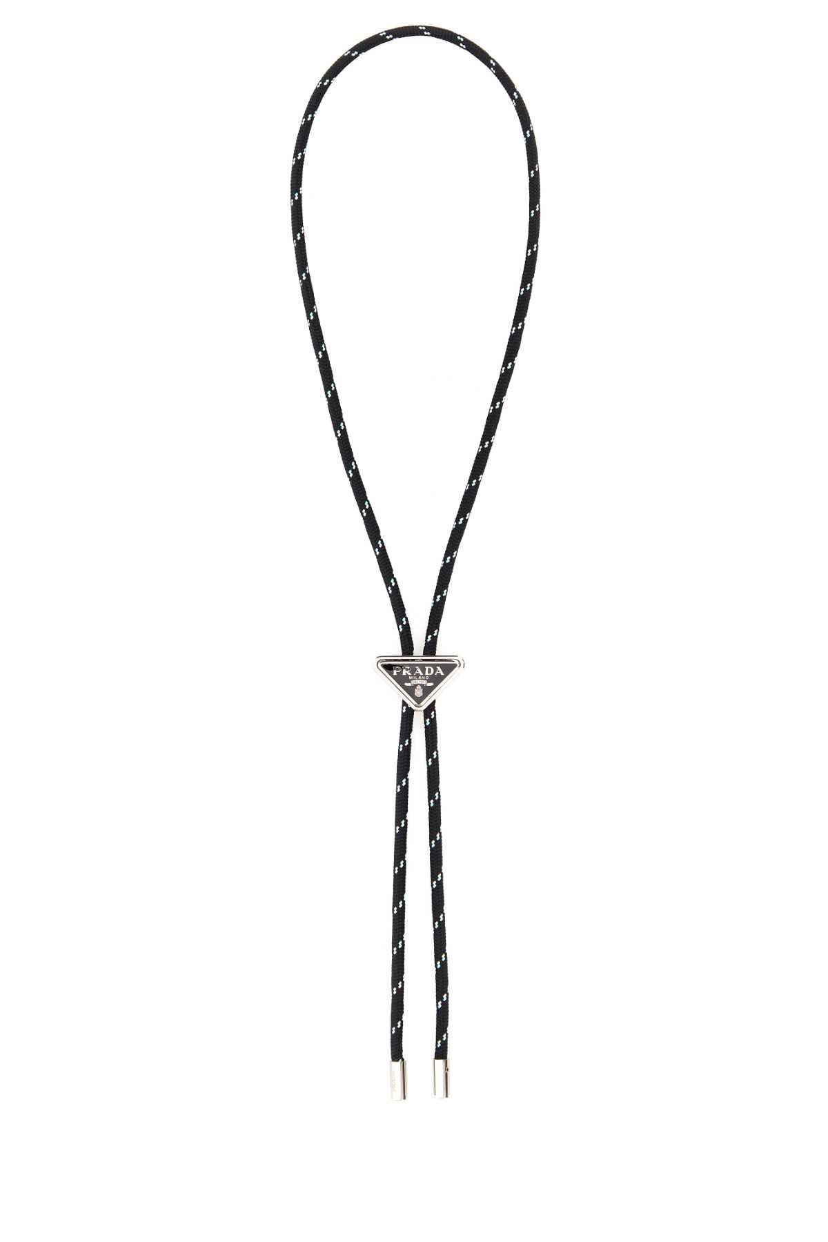 Prada Black Fabric Necklace Size ONE SIZE - 1 Thumbnail