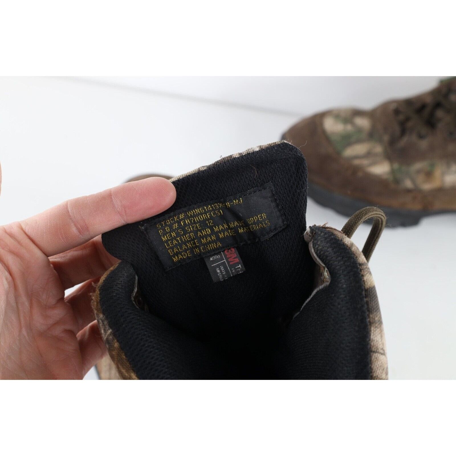 Vintage Vintage 90s Winchester Waterproof Camouflage Boots Size US 12 / EU 45 - 11 Thumbnail