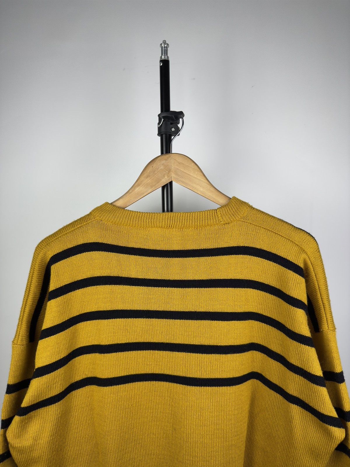 Lacoste × Vintage LACOSTE Vintage Sweater 90s Big Logo Supreme Sweatshirt Size US L / EU 52-54 / 3 - 8 Thumbnail