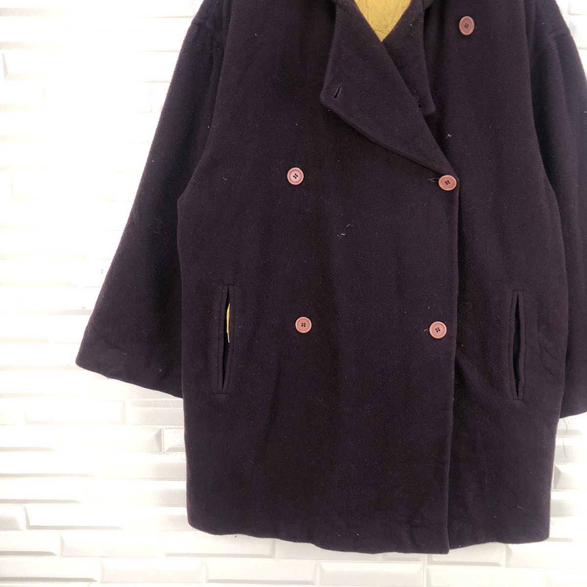 Other Italian Designer Obzek Wool Hooded Jacket Quilted Inner Size L / US 10 / IT 46 - 4 Thumbnail