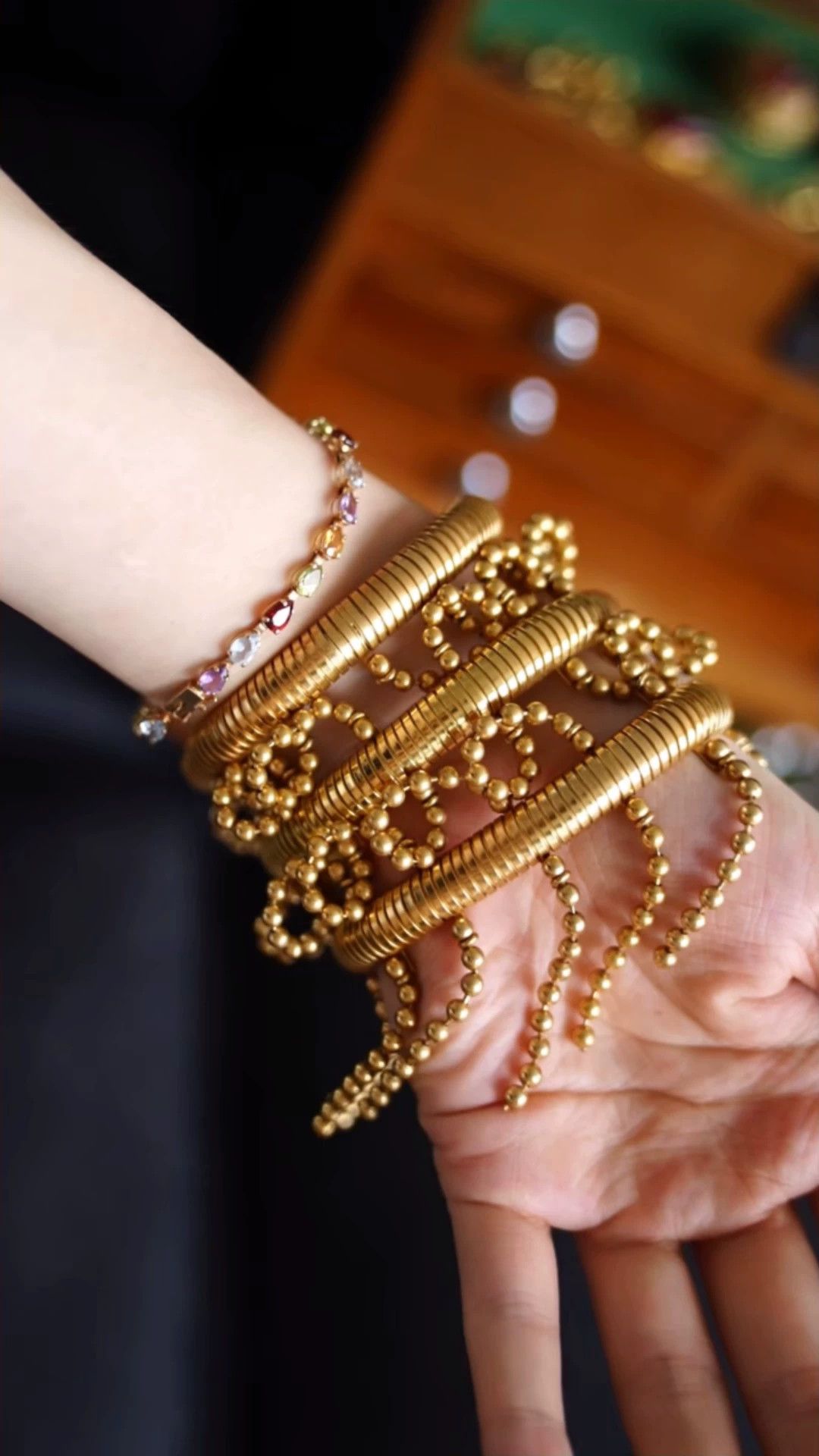 Valentino Valentino Haute Couture Vintage Tassel Bracelet Size ONE SIZE - 1 Thumbnail