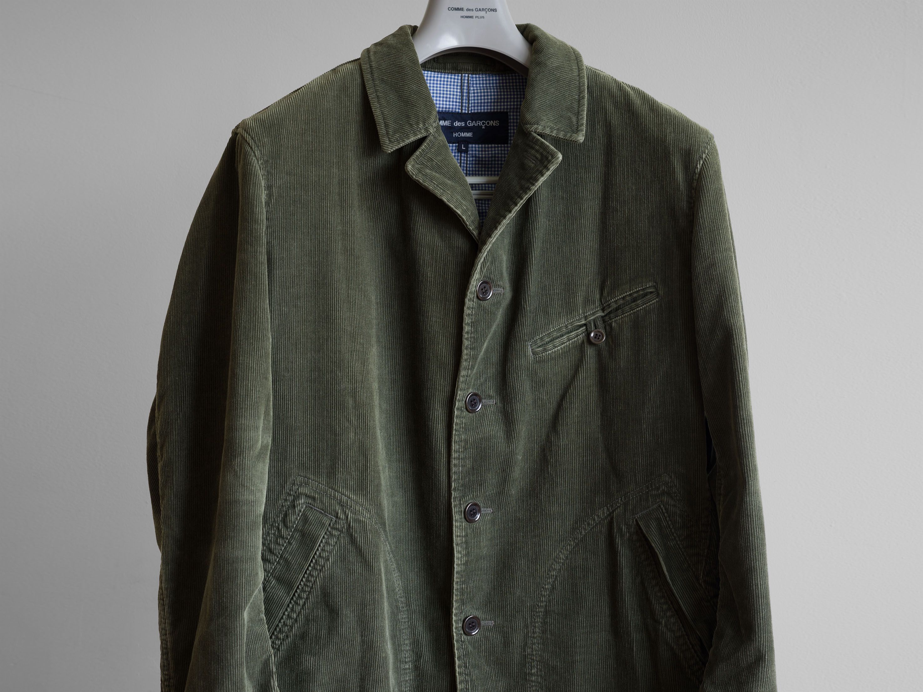 Comme des Garcons Homme AW2012 COMME des GARÇONS HOMME CORDUROY JACKET Size US L / EU 52-54 / 3 - 1 Thumbnail
