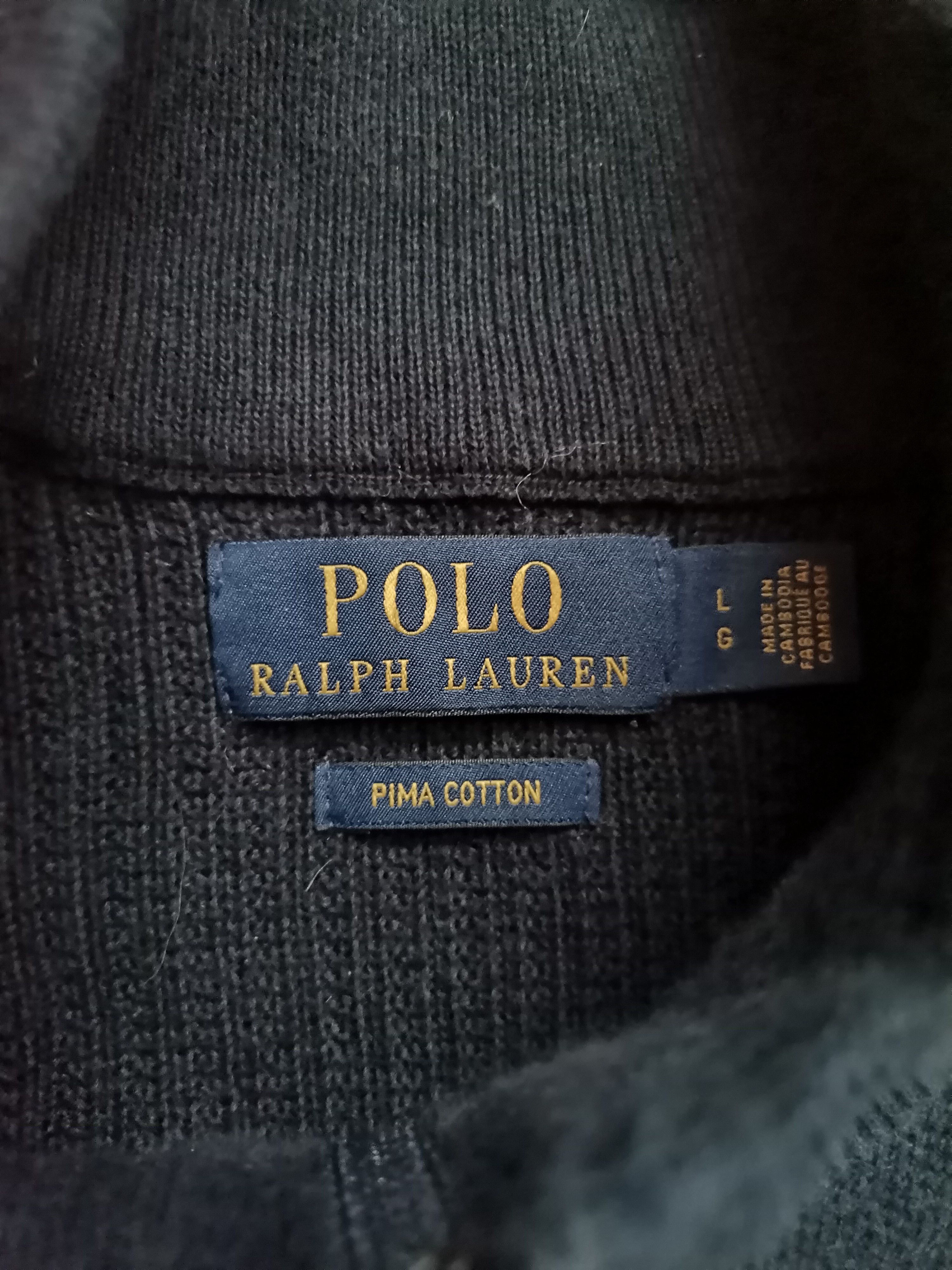 Polo Ralph Lauren Polo Ralph Lauren Zip Up Sweater Size US L / EU 52-54 / 3 - 2 Thumbnail