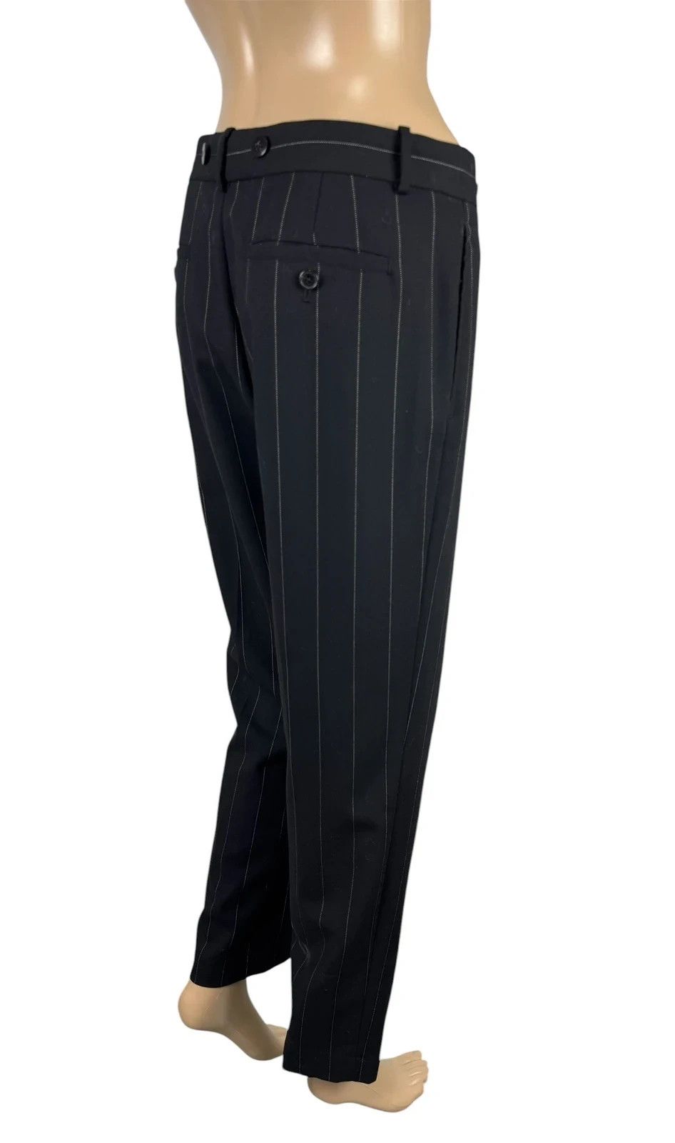 Polo Ralph Lauren Polo Ralph Lauren Striped Wool Dress Pants size 10 Size 32" / US 10 / IT 46 - 6 Thumbnail