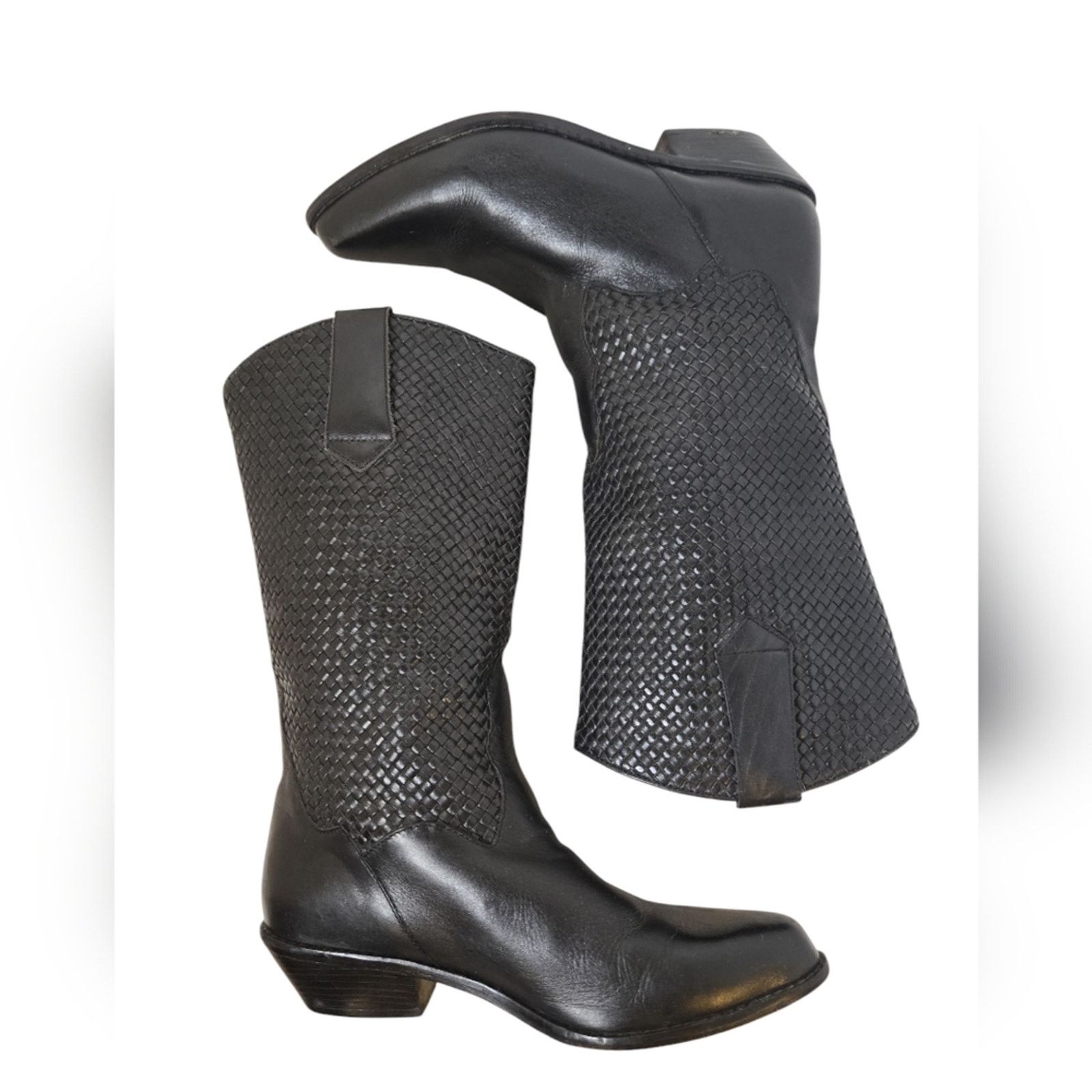 Dingo1969 Dingo Leather Black Western boots Size 7.5 Size US 7.5 / IT 37.5 - 1 Thumbnail