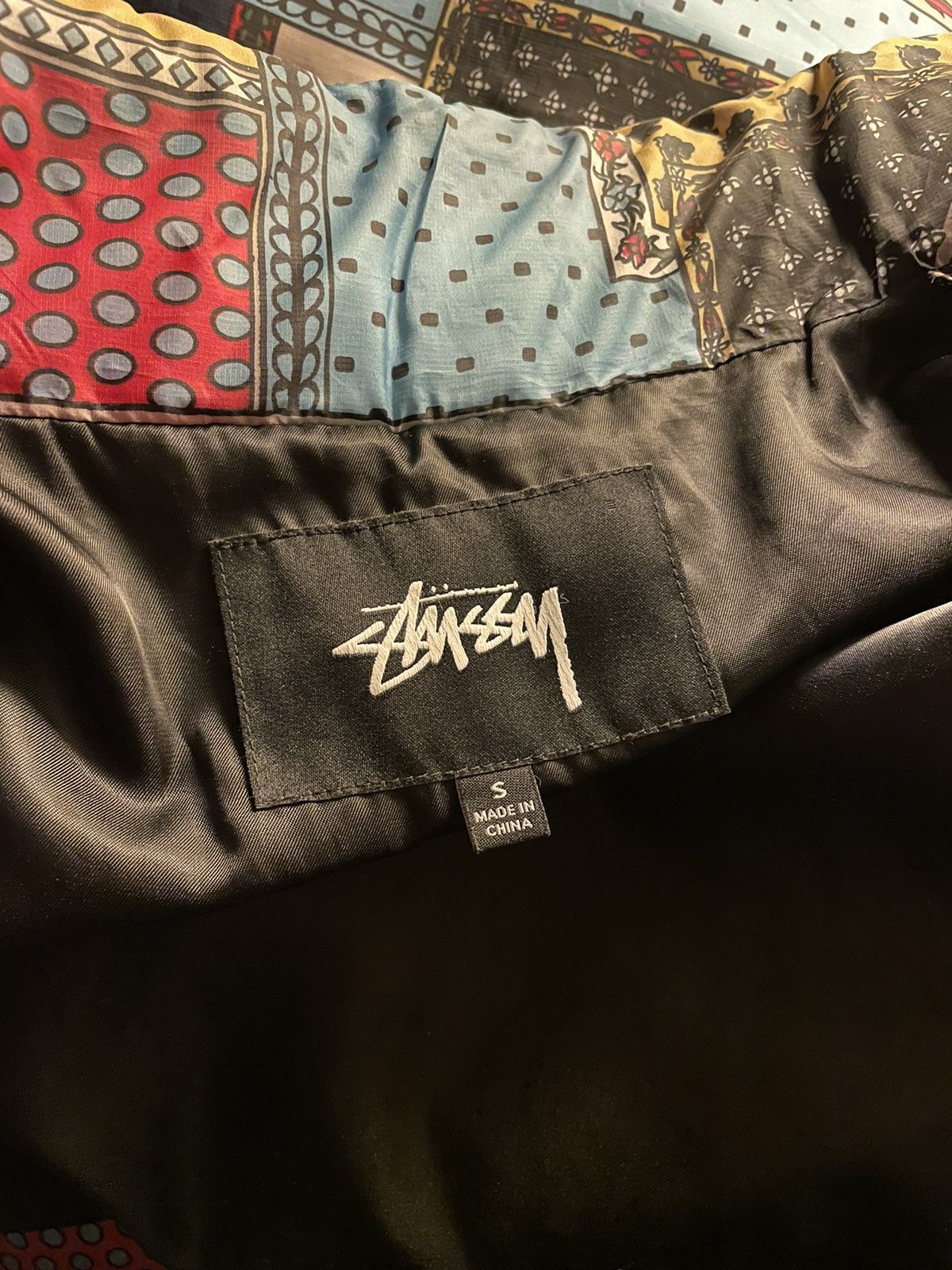 Stussy Stussy Patchwork Puffer Jacket Small Size US S / EU 44-46 / 1 - 7 Thumbnail