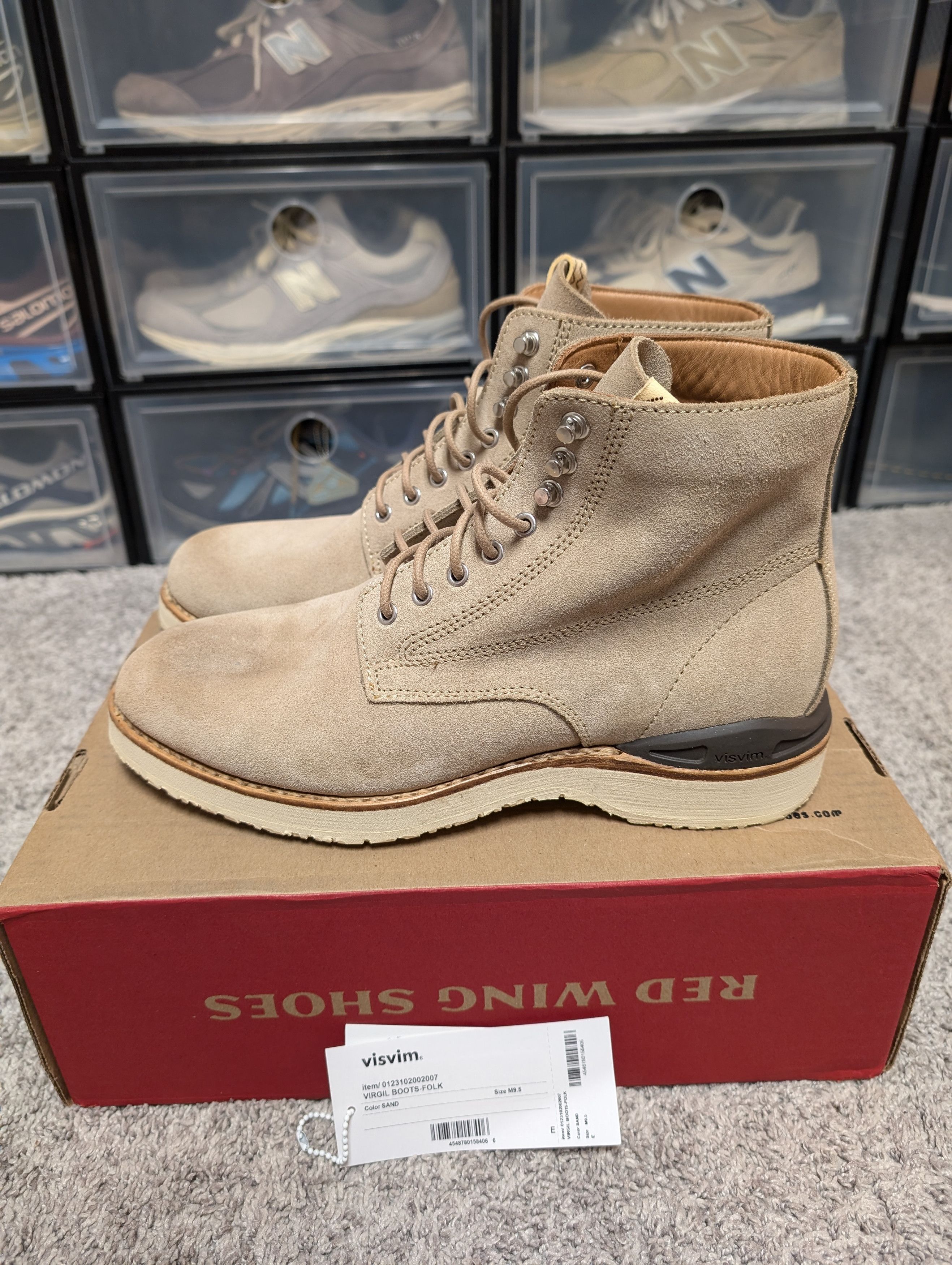 VISVIM T.W.O. BOOTS - FOLK SAND M9 ブーツ