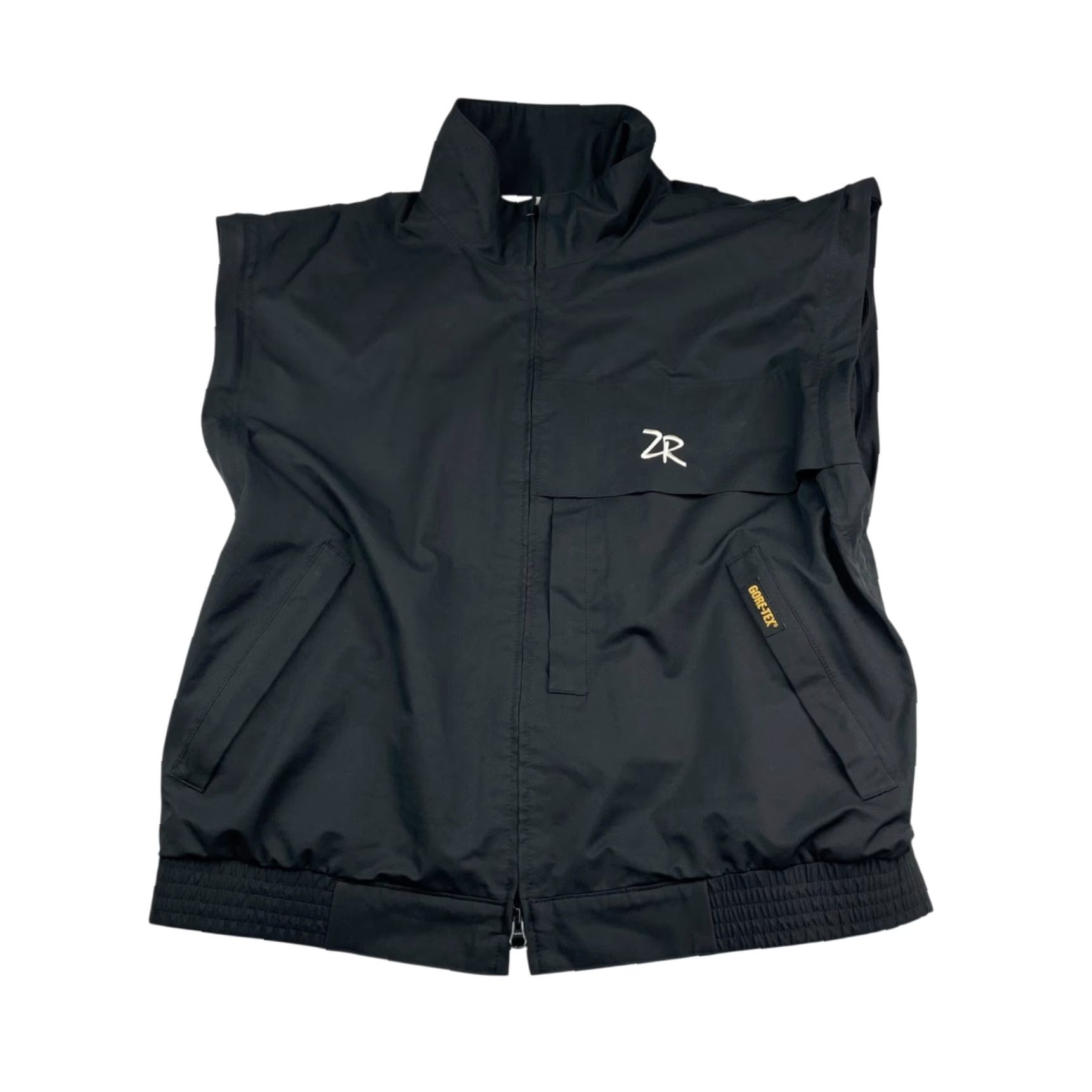 Vintage Zero Restriction Gore-Tex Full Zip Vest Men's L Black Golf Size US L / EU 52-54 / 3 - 2 Thumbnail