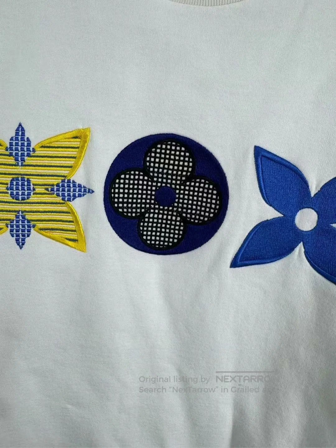 Louis Vuitton louis vuitton floral embroidered sweatshirt. Size US M / EU 48-50 / 2 - 3 Thumbnail