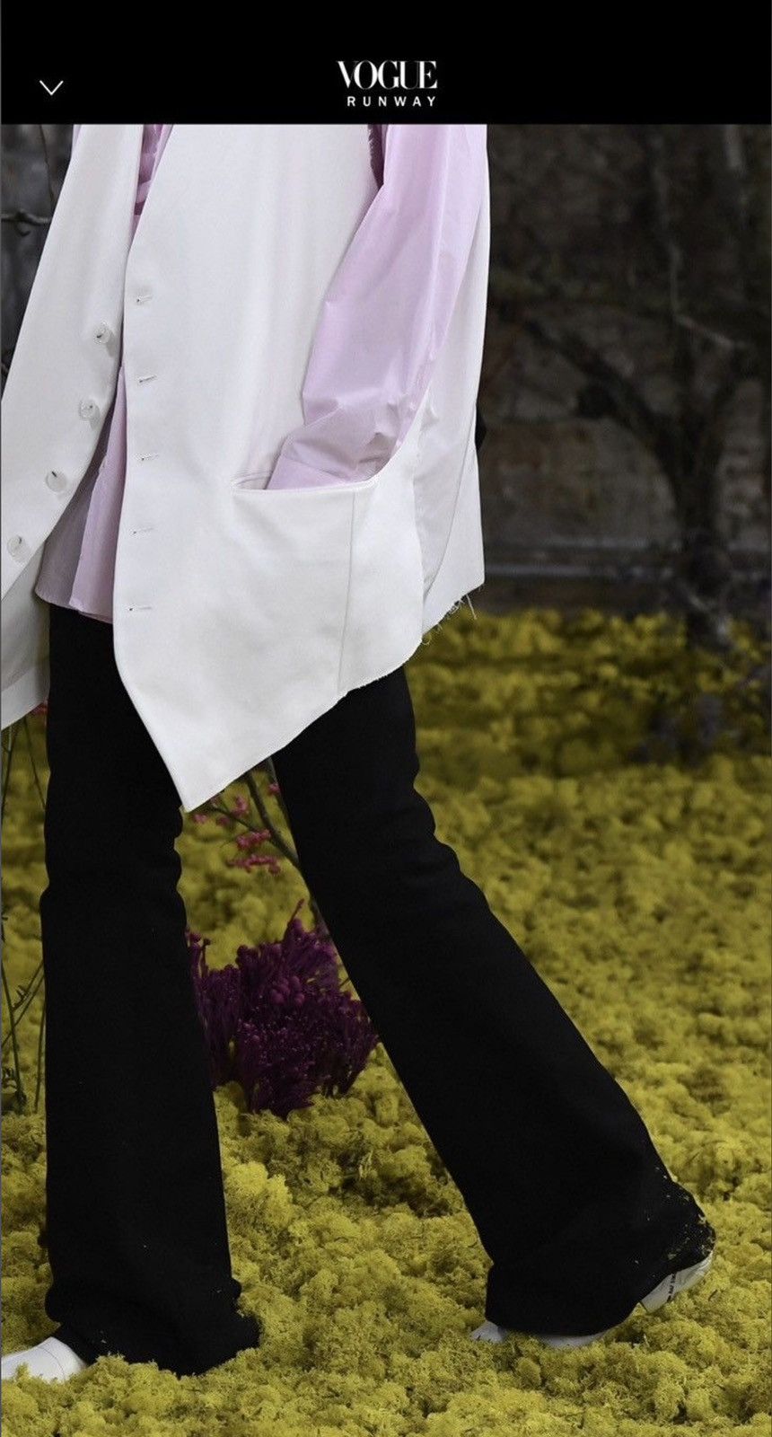 Raf Simons Raf Simons SS/21 Runway black flared pants Size US 32 / EU 48 - 9 Thumbnail