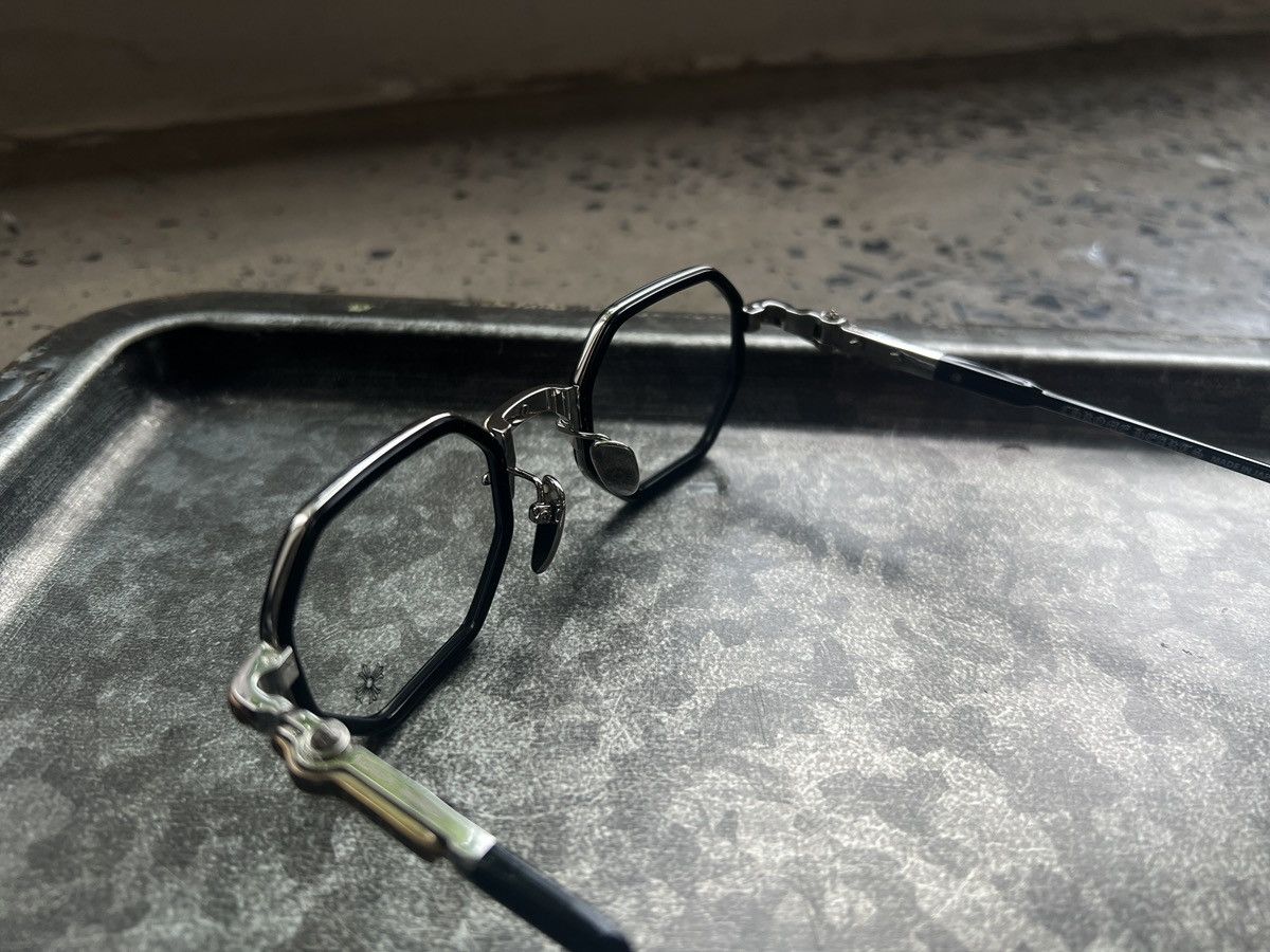 Chrome Hearts Chrome Hearts TATTERS BLACK/SILVER Glasses Size ONE SIZE - 6 Thumbnail
