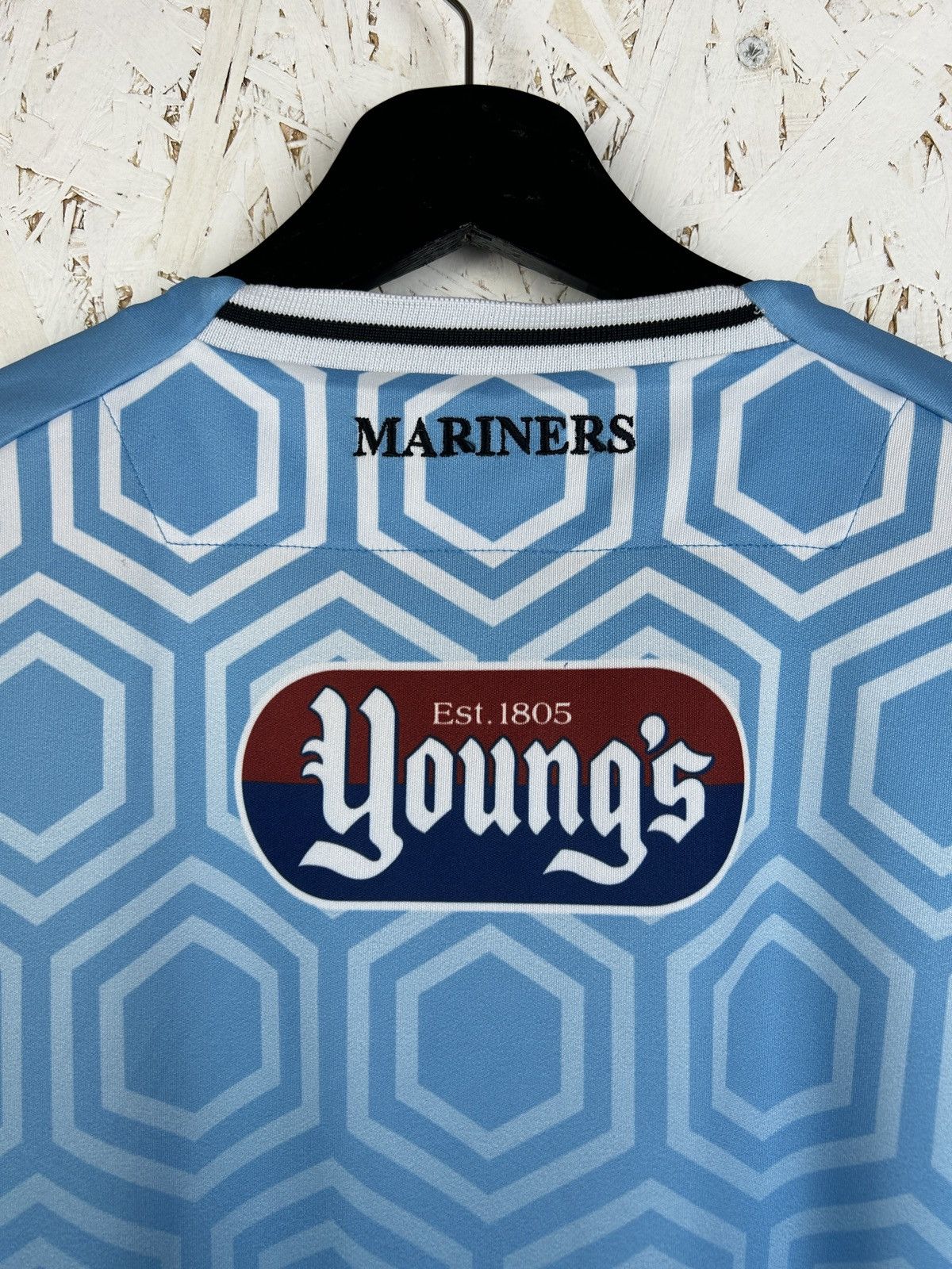 Macron Macron Grimsby Town 2021/22 Away Kit Soccer Jersey Blue XL Size US XL / EU 56 / 4 - 5 Thumbnail