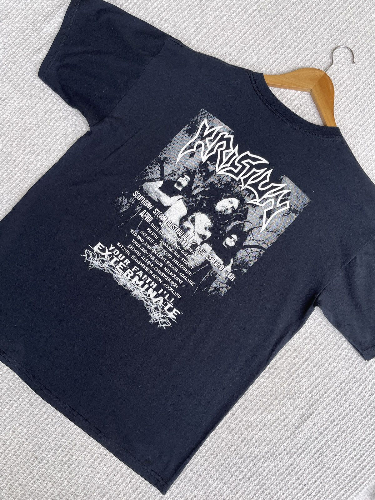 Band Tees Rare🔥Vintage KRISIUN Heavy Metal Band Tee Size US L / EU 52-54 / 3 - 2 Thumbnail
