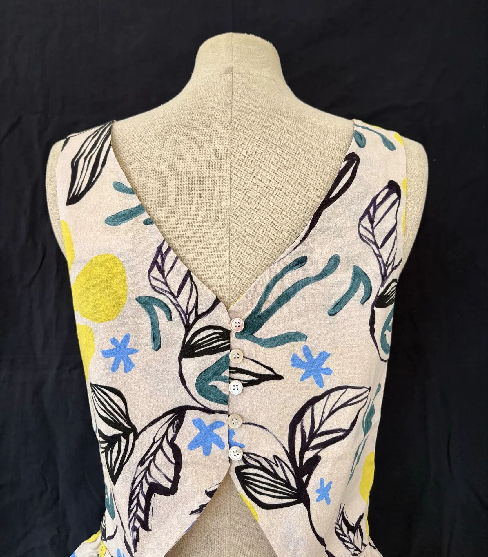 Ps Paul Smith Floral Sleeveless Top, Women's — image 5 of 6