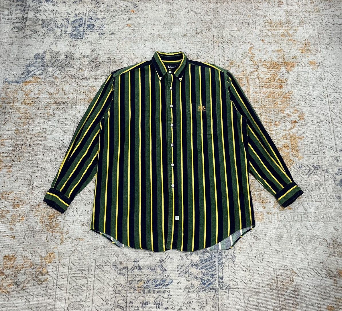 Polo Ralph Lauren Vintage Polo Ralph Lauren Stripe Wool Size US XL / EU 56 / 4 - 2 Thumbnail