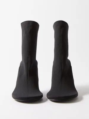 Balenciaga o1y0625 Sock Ankle Boots in Black Size US 6 / IT 36 - 3 Thumbnail