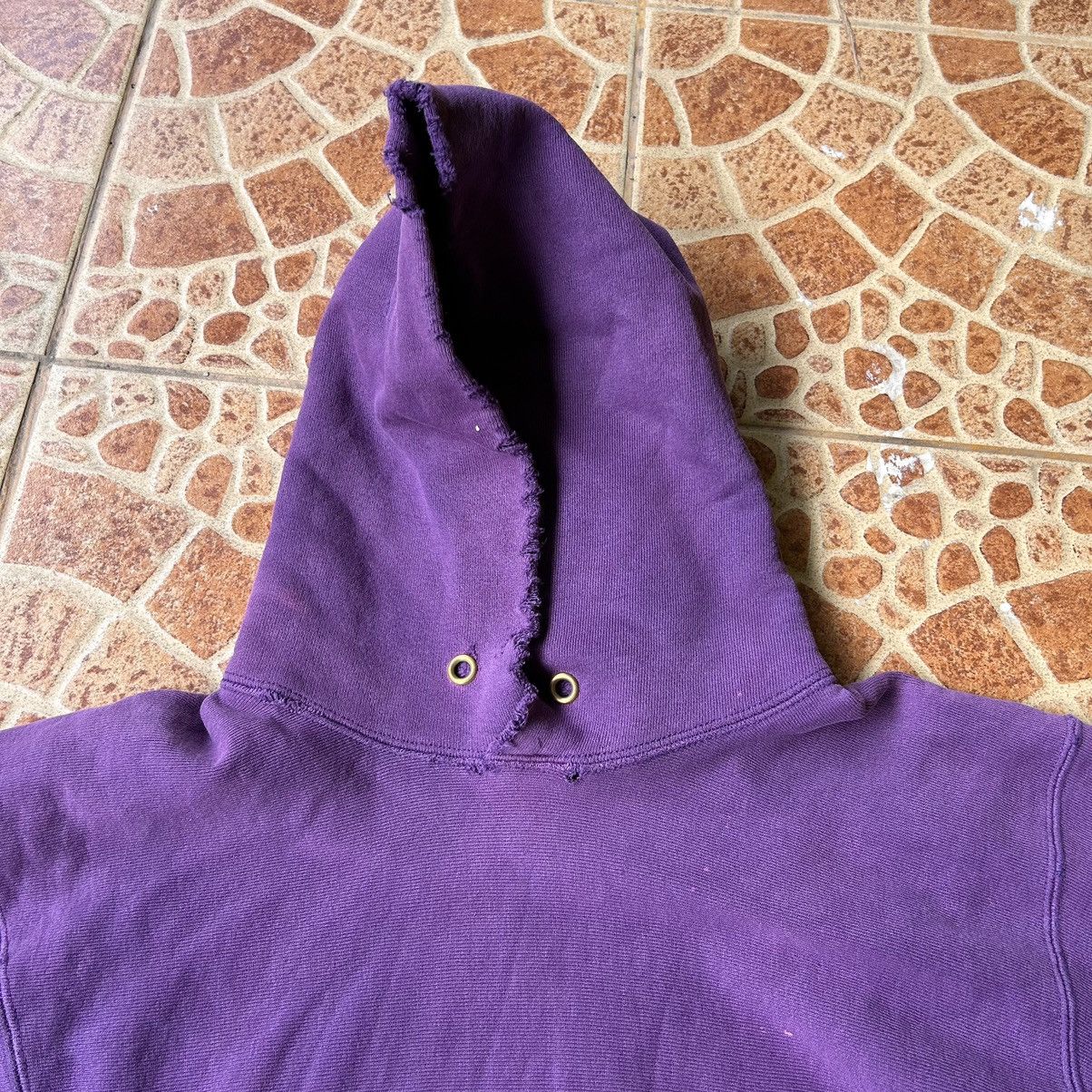 Champion Vintage Champion Distressed Paint Splash Baggy Hoodie Size US XL / EU 56 / 4 - 2 Thumbnail