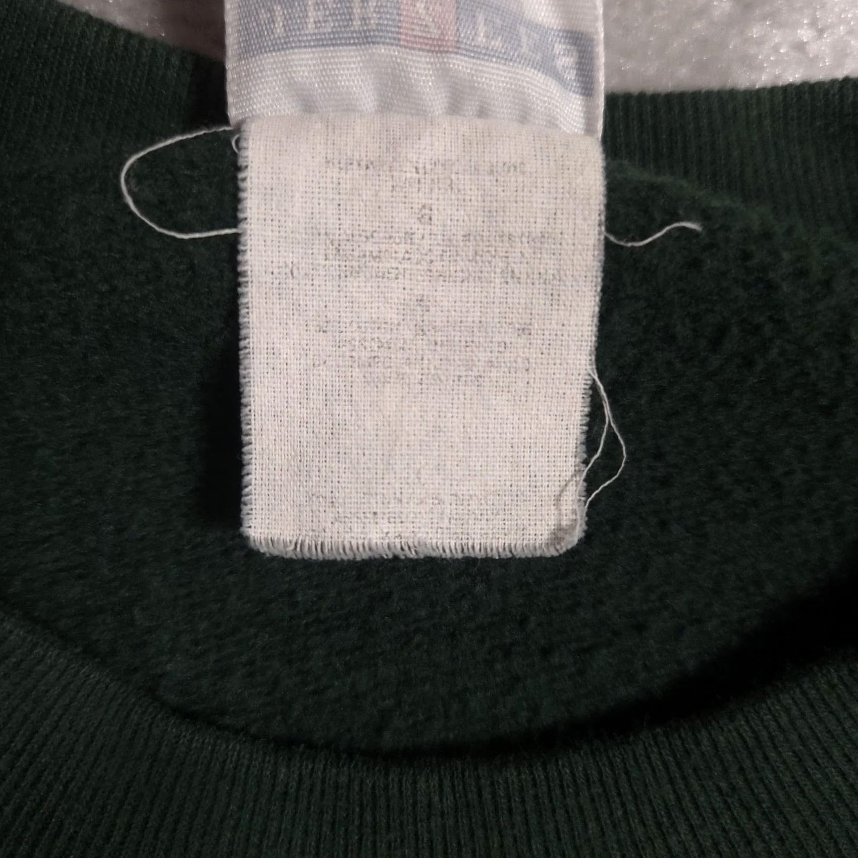 Jerzees VINTAGE Jerzees Sweatshirt Mens Large Green Dog Cat Christmas Gift Graphic 90s Size US L / EU 52-54 / 3 - 6 Thumbnail