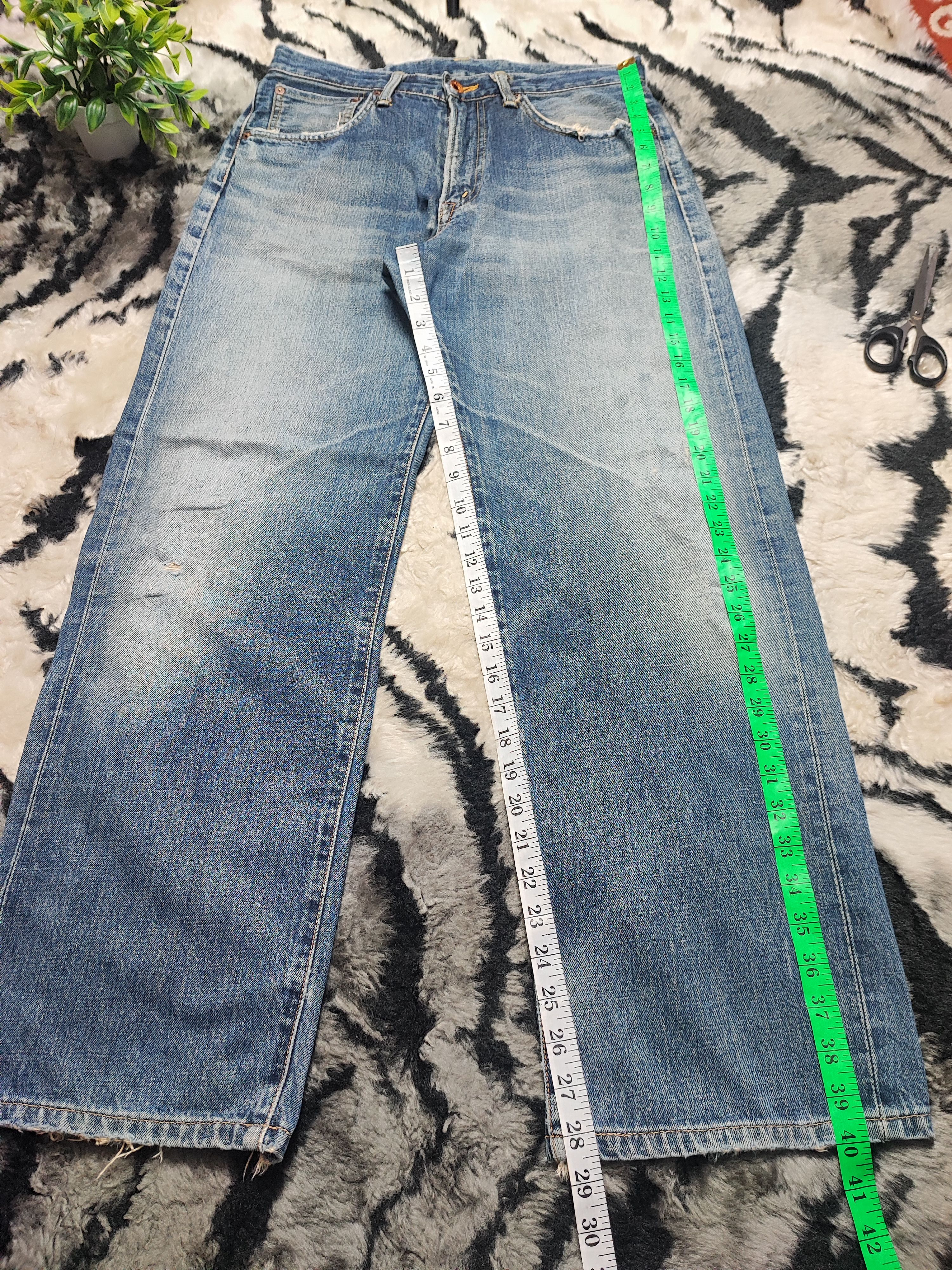 Japanese Brand Vintage Edwin Selvedge 505x Denim Jean Size US 30 / EU 46 - 3 Thumbnail